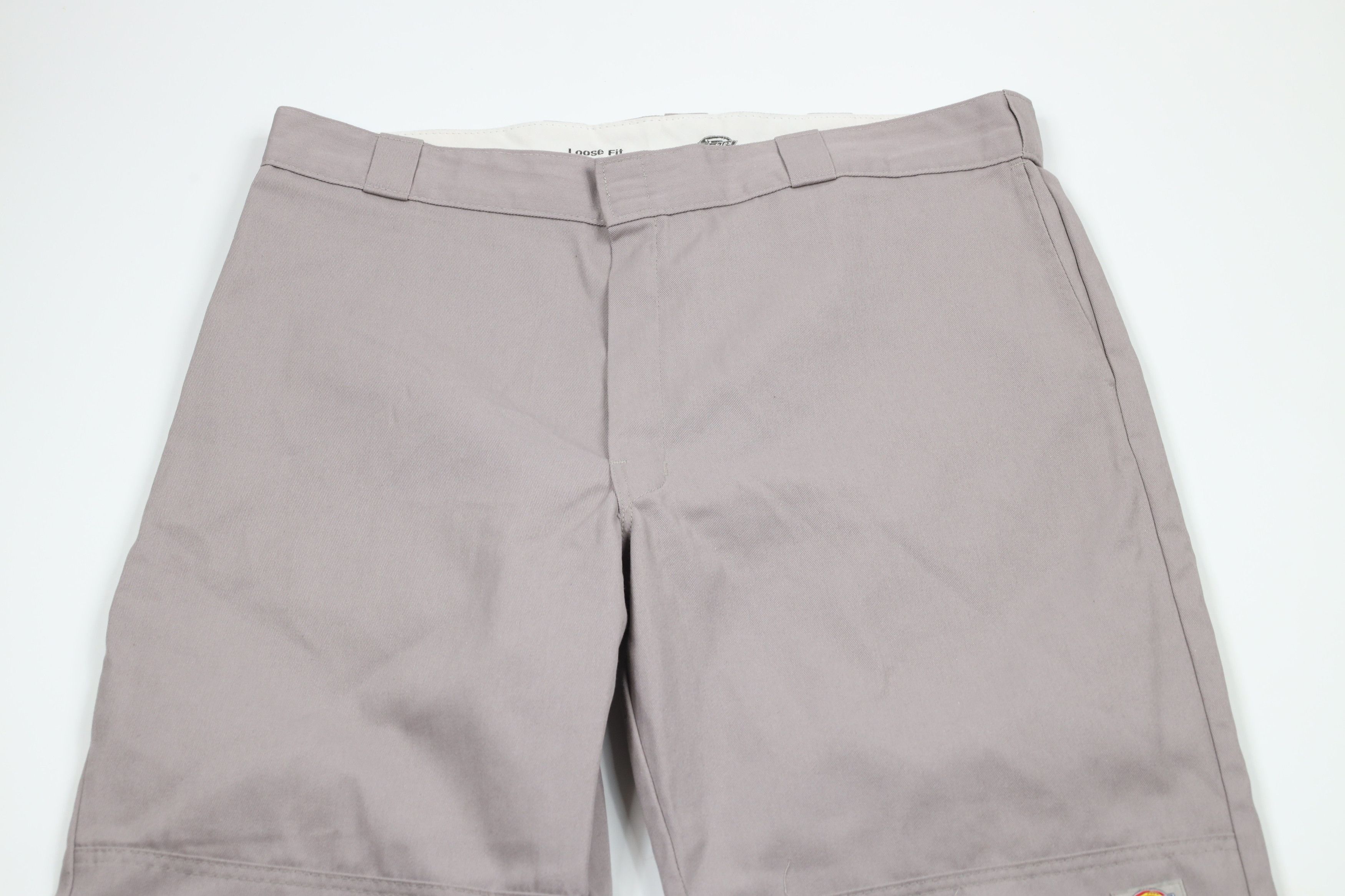 Dickies × Vintage Vintage Y2K Dickies Double Knee Loose Wide Leg Pants Gray Size US 40 / EU 56 - 2 Thumbnail