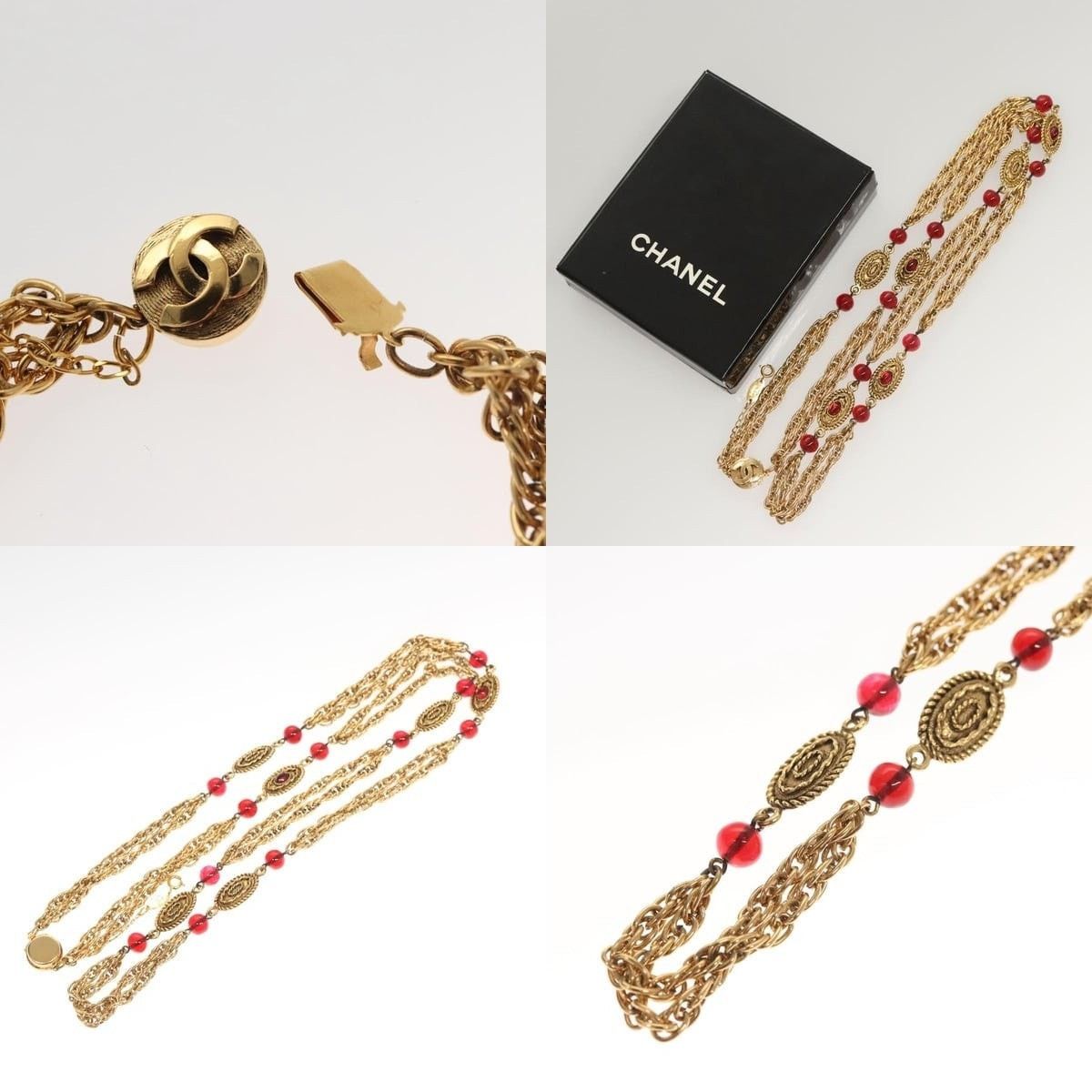 Chanel Chanel Coco Mark Chain Necklace Size ONE SIZE - 5 Thumbnail