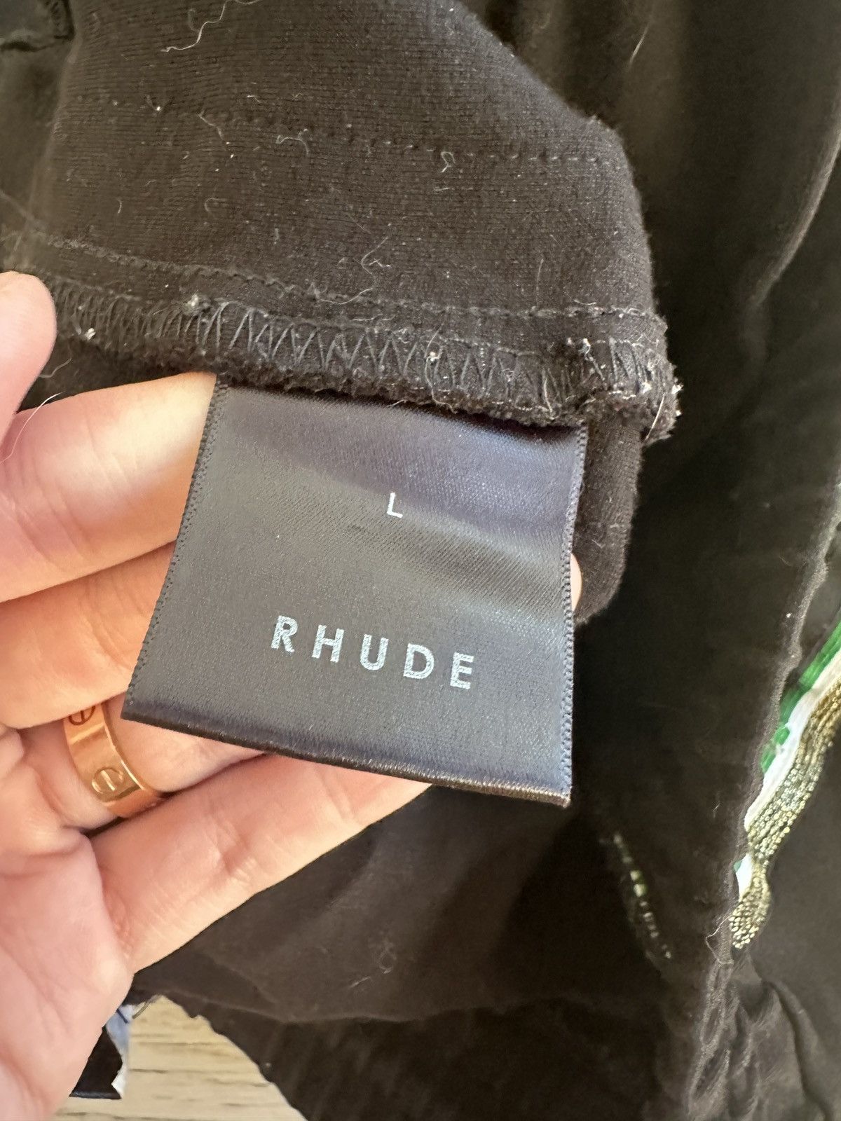 Rhude Rhude Black Traxedo Pants Size US 32 / EU 48 - 3 Thumbnail
