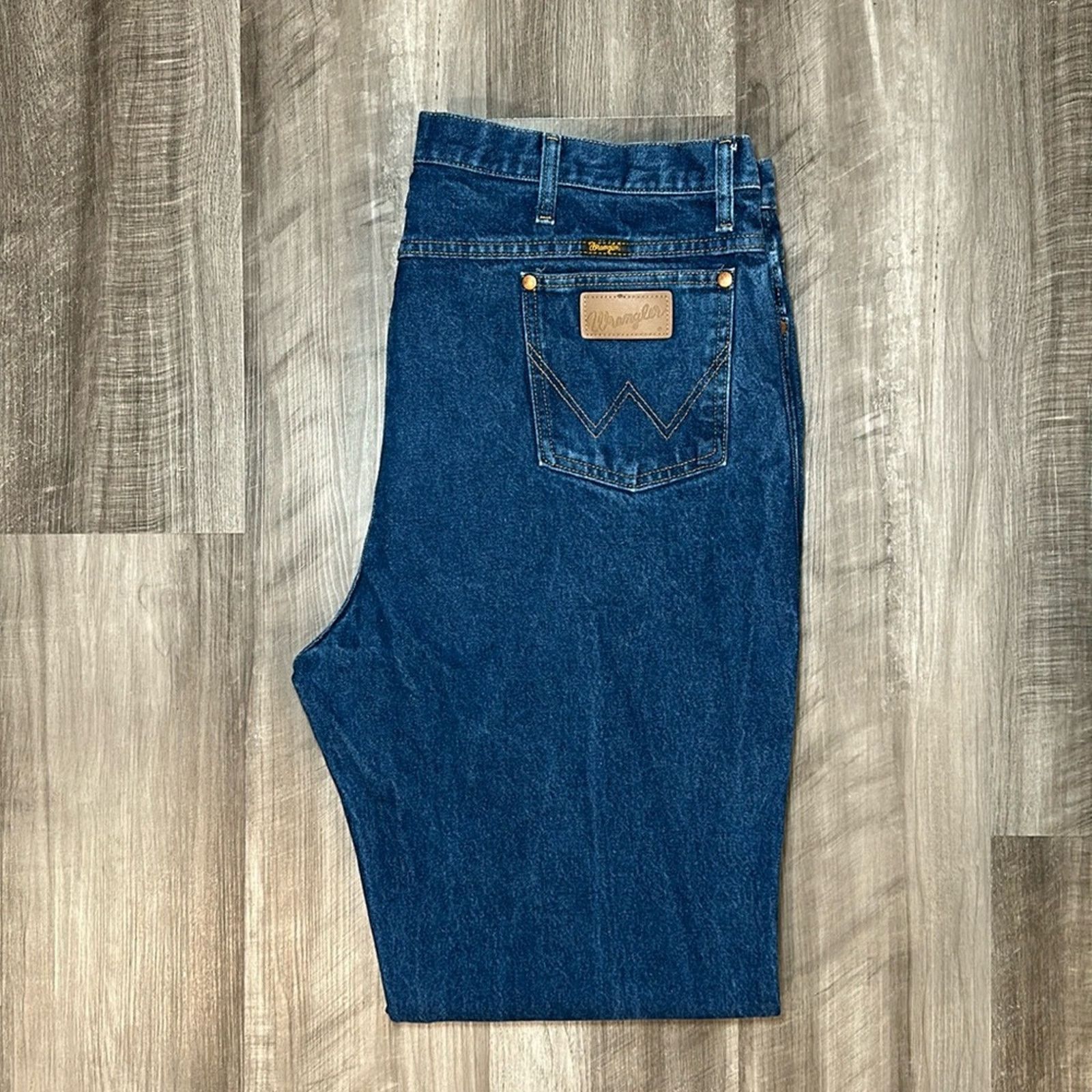 Wrangler Wrangler Cowboy Cut Slim Fit Jeans - 42x34 Size US 42 / EU 58 - 1 Thumbnail