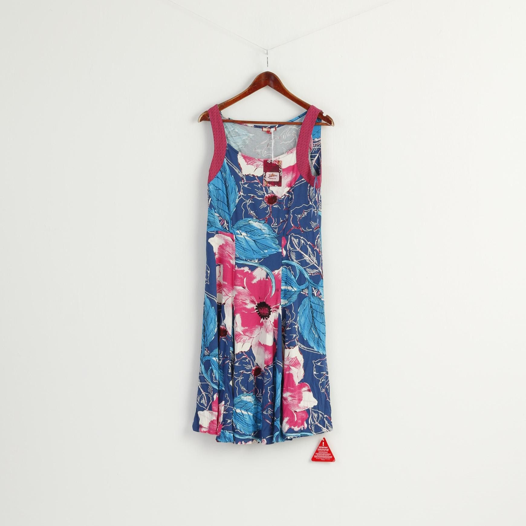 Joe Browns New Joe Browns Women 12 38 M Dress Pink 7917 Size M / US 6-8 / IT 42-44 - 2 Thumbnail