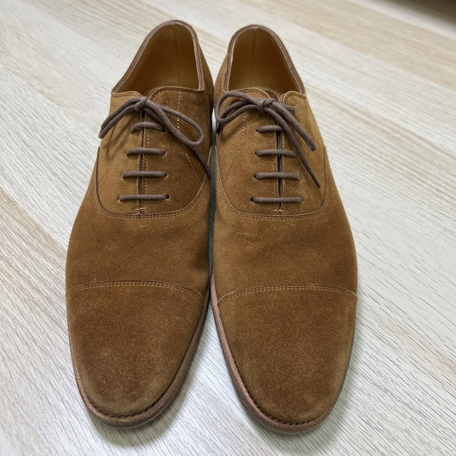John Lobb John Lobb Suede Oxford Shoes Size US 9.5 / EU 42-43 - 3 Thumbnail