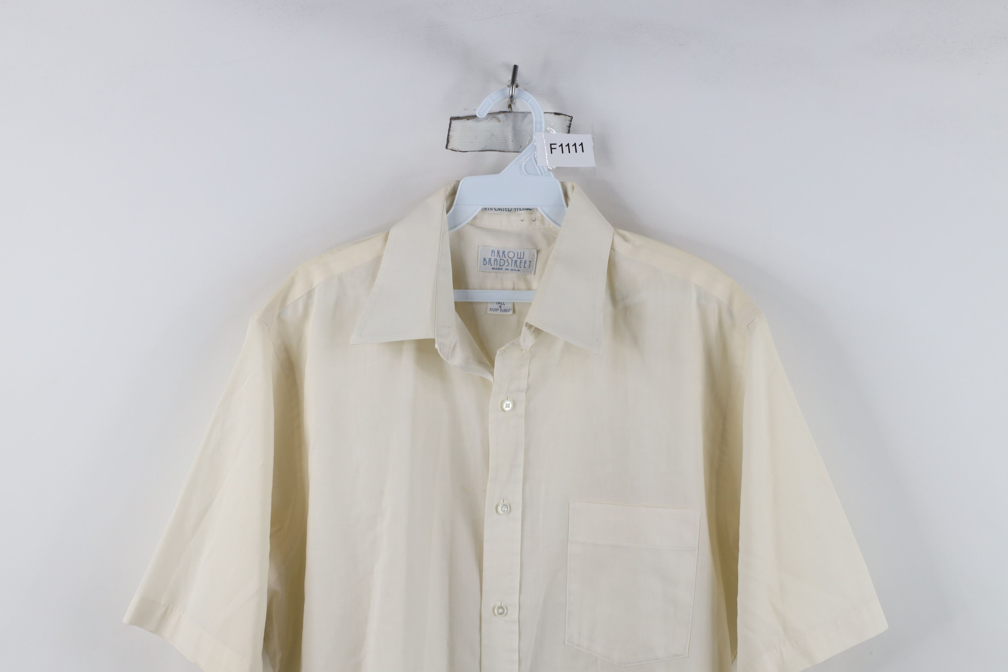 Vintage Vintage 70s Streetwear Short Sleeve Collared Button Shirt Size US M / EU 48-50 / 2 - 2 Thumbnail