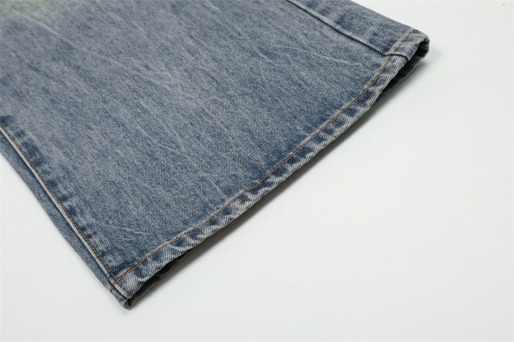 Vintage Men's cleanfit retro punk washed distressed jeans Size US 32 / EU 48 - 6 Thumbnail