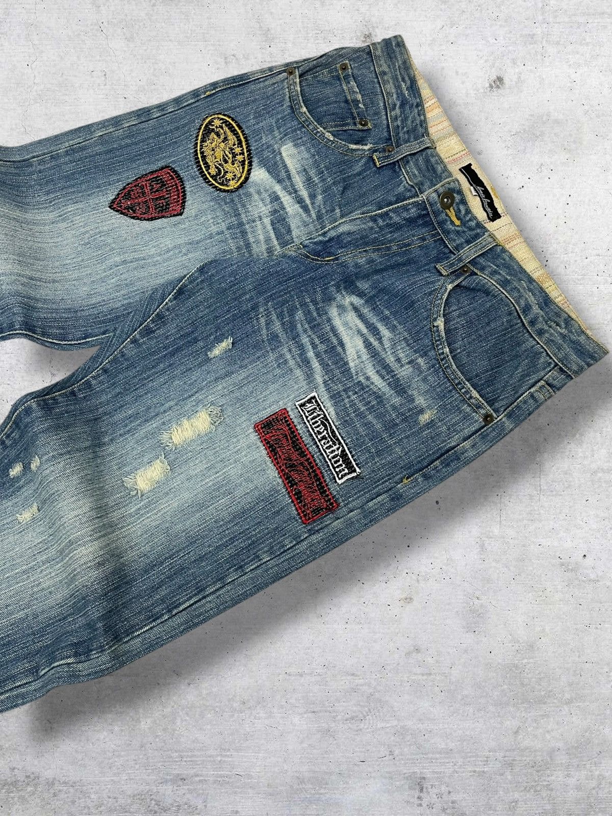 Japanese Brand JAPAN ARMEE FRANCAISE VINTAGE RUGGED AESTHETIC GRUNGE PATCH Size US 31 - 6 Thumbnail