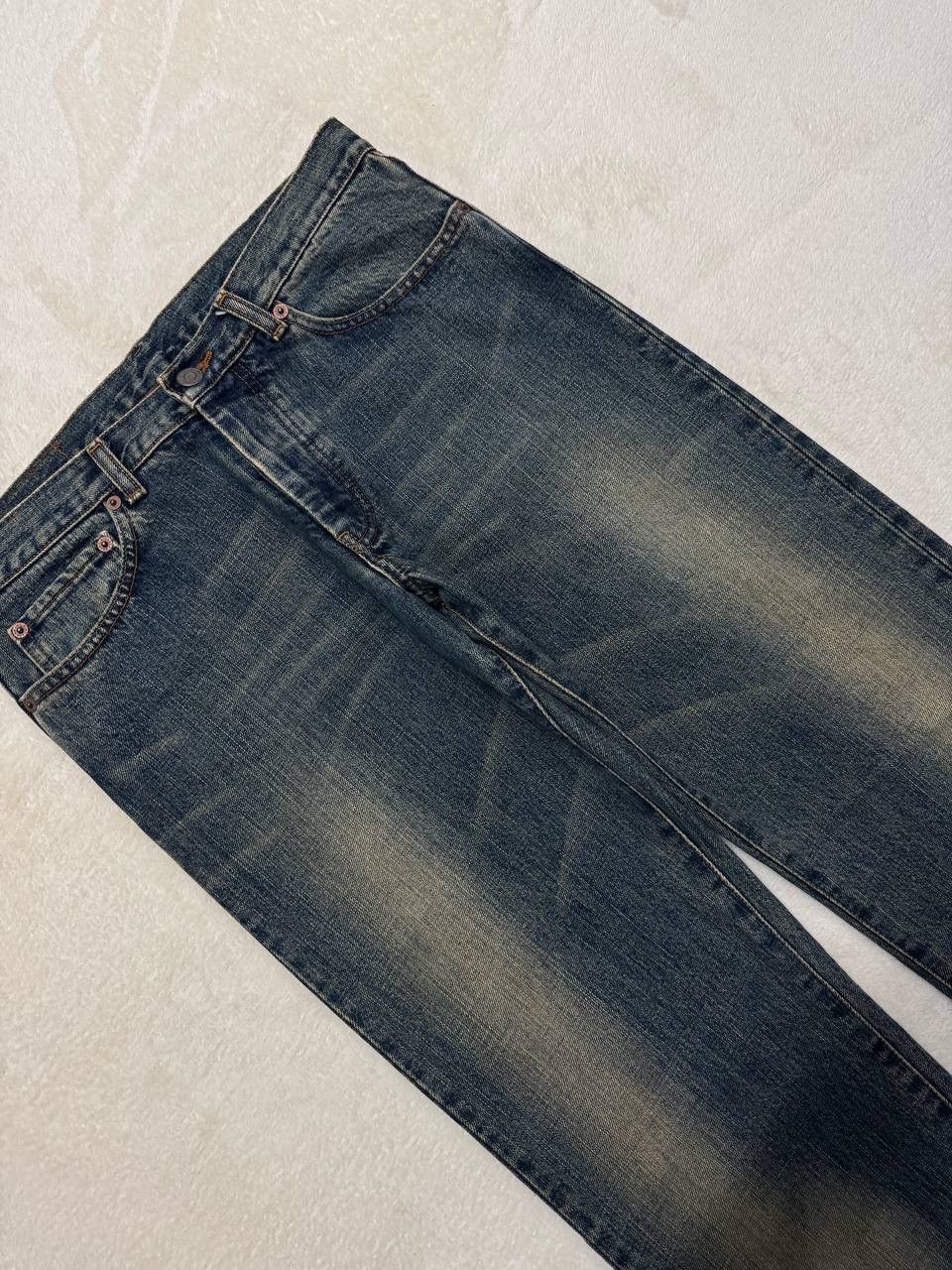 Vintage SICK Vintage 90s Lot 1995 Fiftyfive Japan Mudwash Jeans Size US 30 / EU 46 - 6 Thumbnail