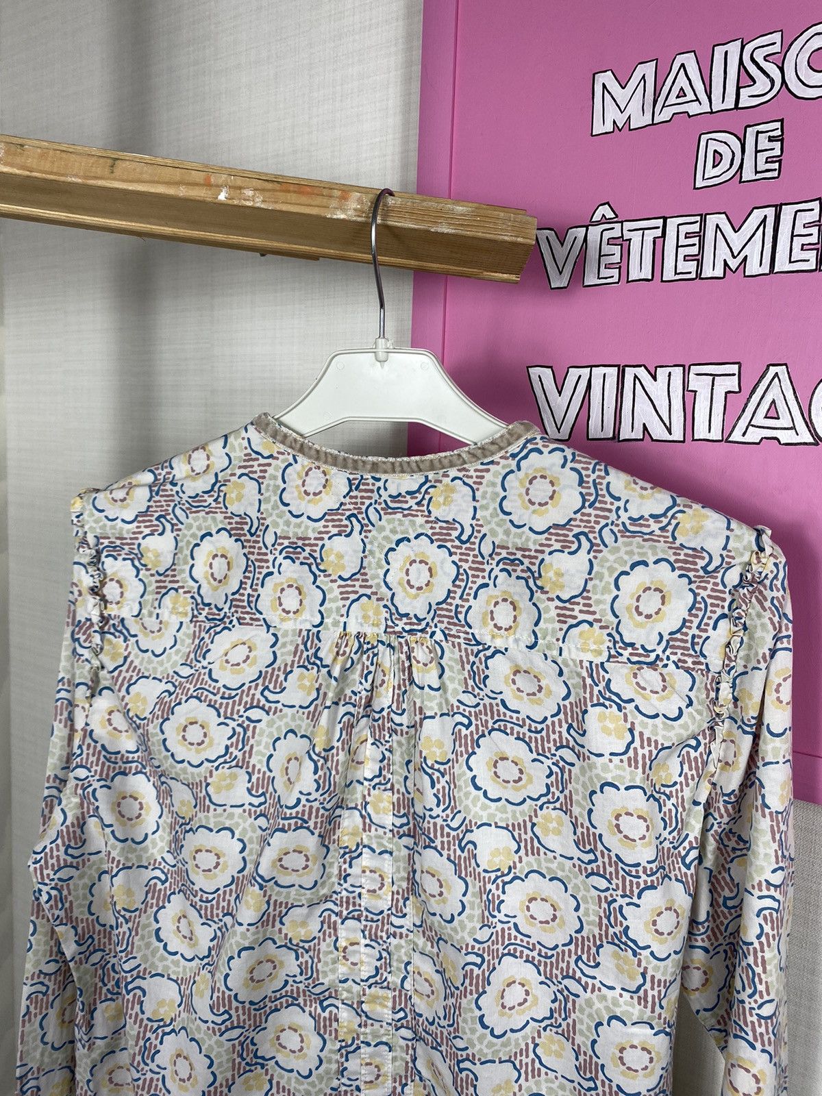 Marc Jacobs Marc Jacobs Blouse Flower Size S / US 4 / IT 40 - 12 Thumbnail