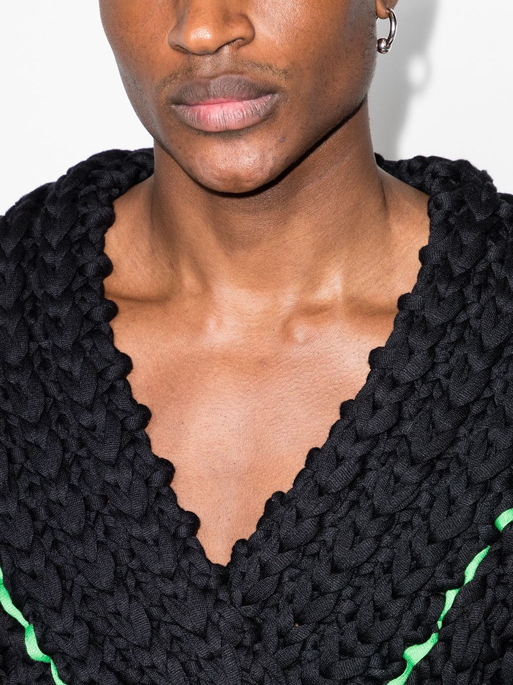 Bottega Veneta SS21 Waffle-Knit Sweater Size US L / EU 52-54 / 3 - 13 Thumbnail
