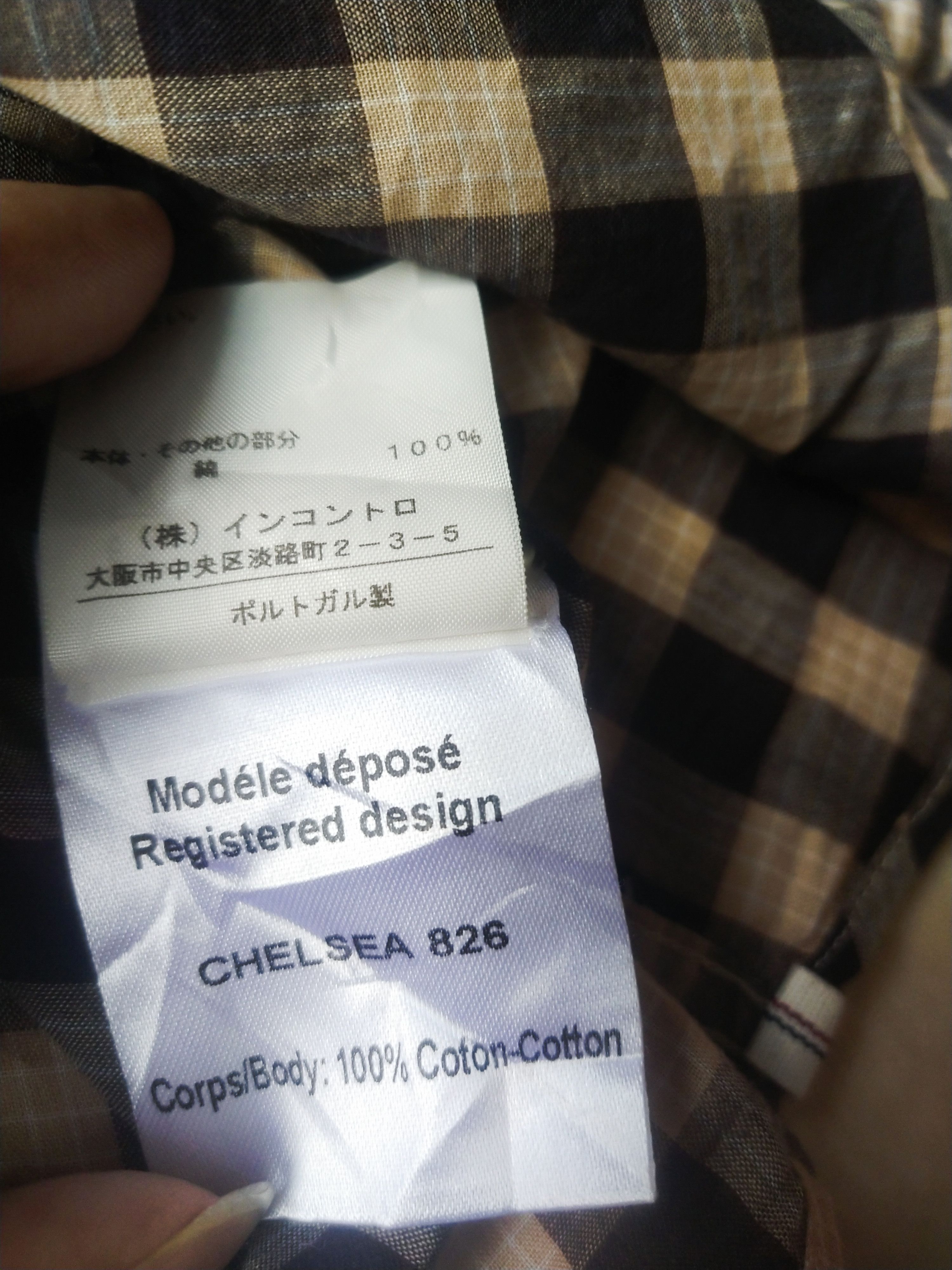 Chloe Chloe Stora Paris Mixed Plaid Band Collar Shirt Portugal Size M / US 6-8 / IT 42-44 - 8 Thumbnail