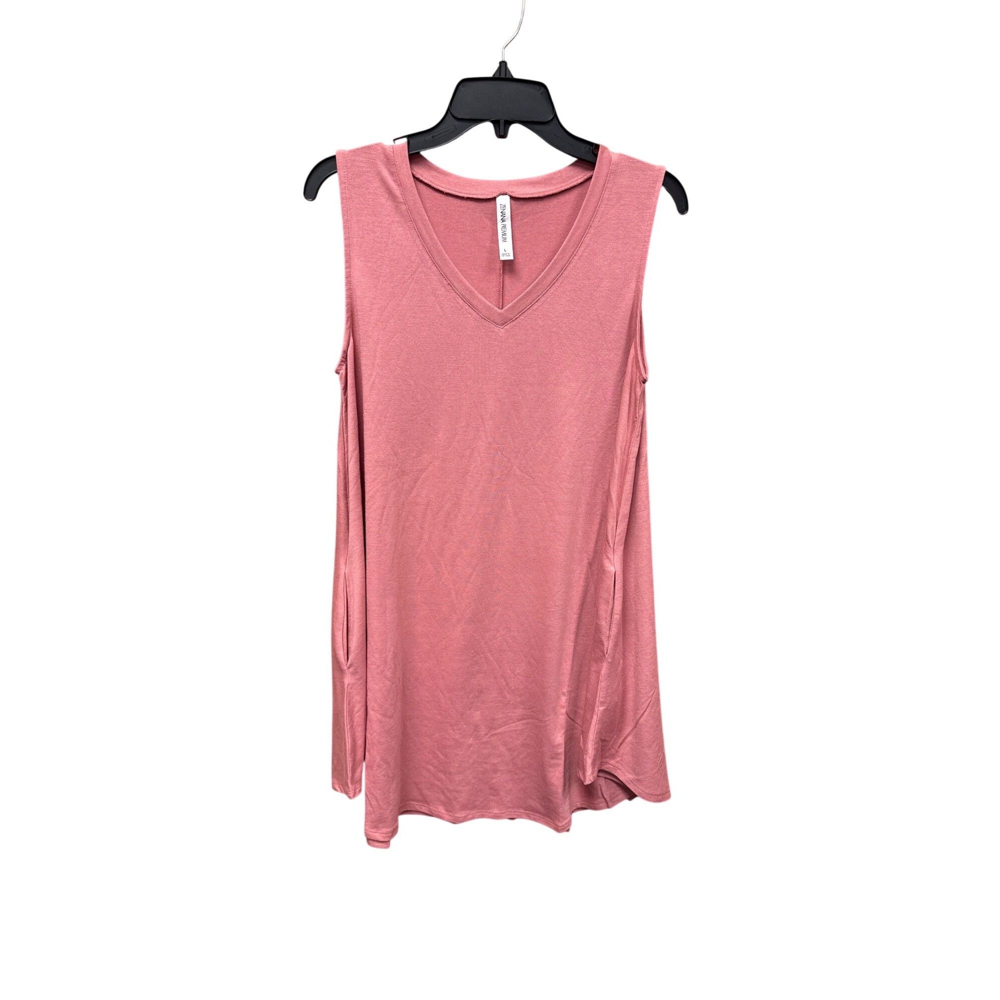 Other Zenana Premium Womens Sleeveless V-Neck Tunic Top Large Rayo Size L / US 10 / IT 46 - 6 Thumbnail