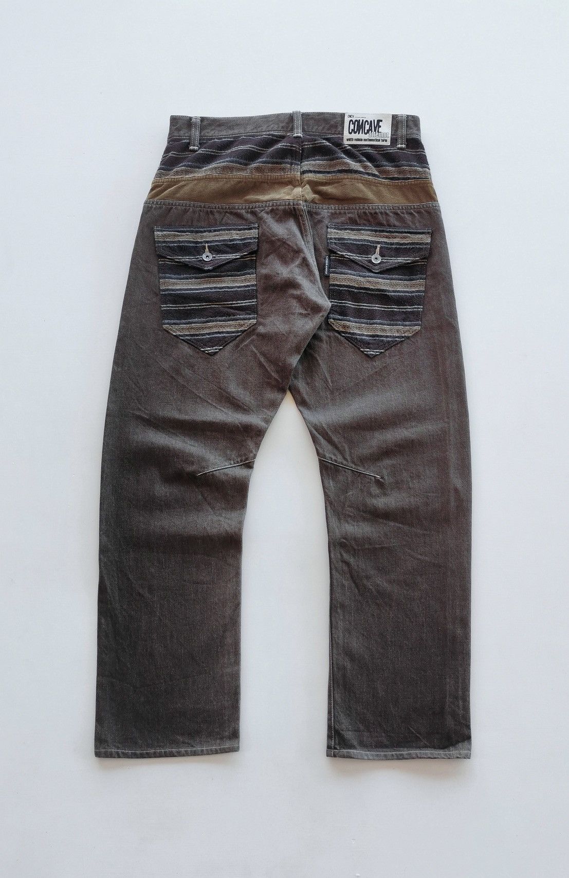 Kapital Concave Attempt Japan Brown Denim Jeans Size US 34 / EU 50 - 2 Thumbnail