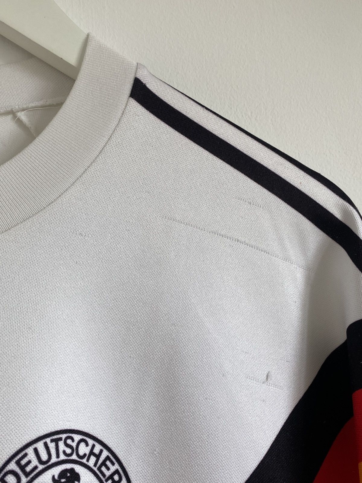 Adidas Vintage 1980s Adidas Germany Football Shirt Soccer Jersey Size US M / EU 48-50 / 2 - 12 Thumbnail