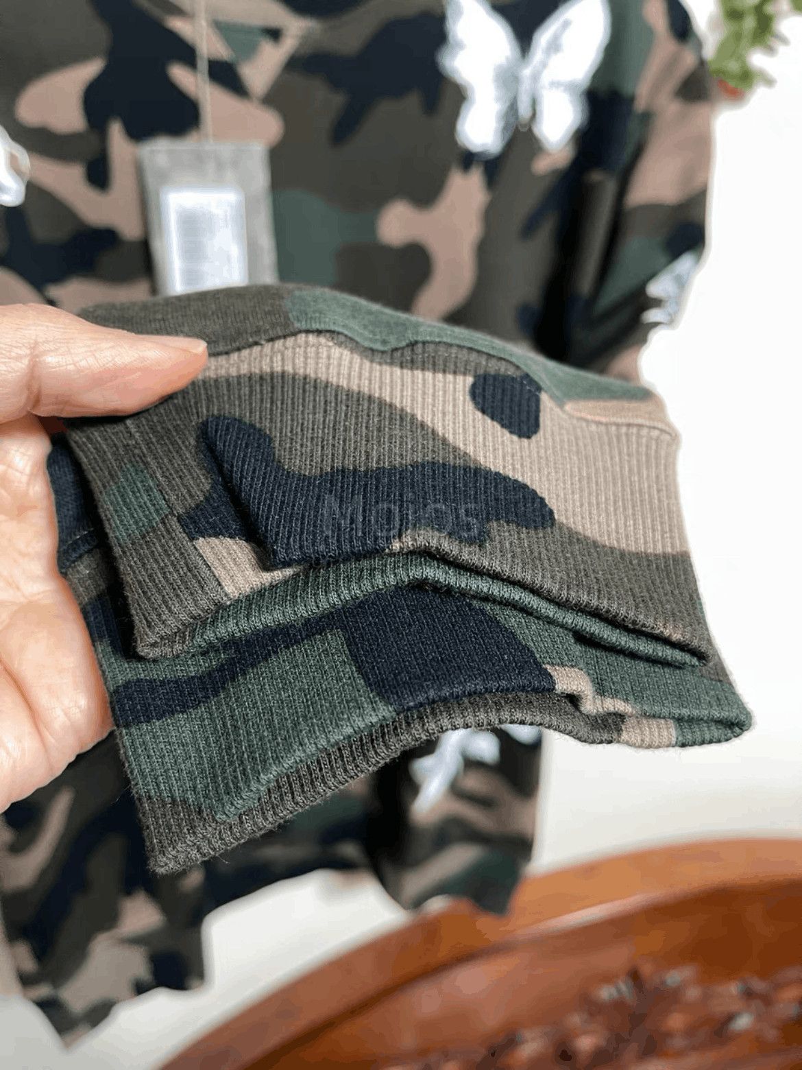 Valentino Valentino Butterfly Pattern Camo Sweatshirt-2508 Size US M / EU 48-50 / 2 - 5 Thumbnail