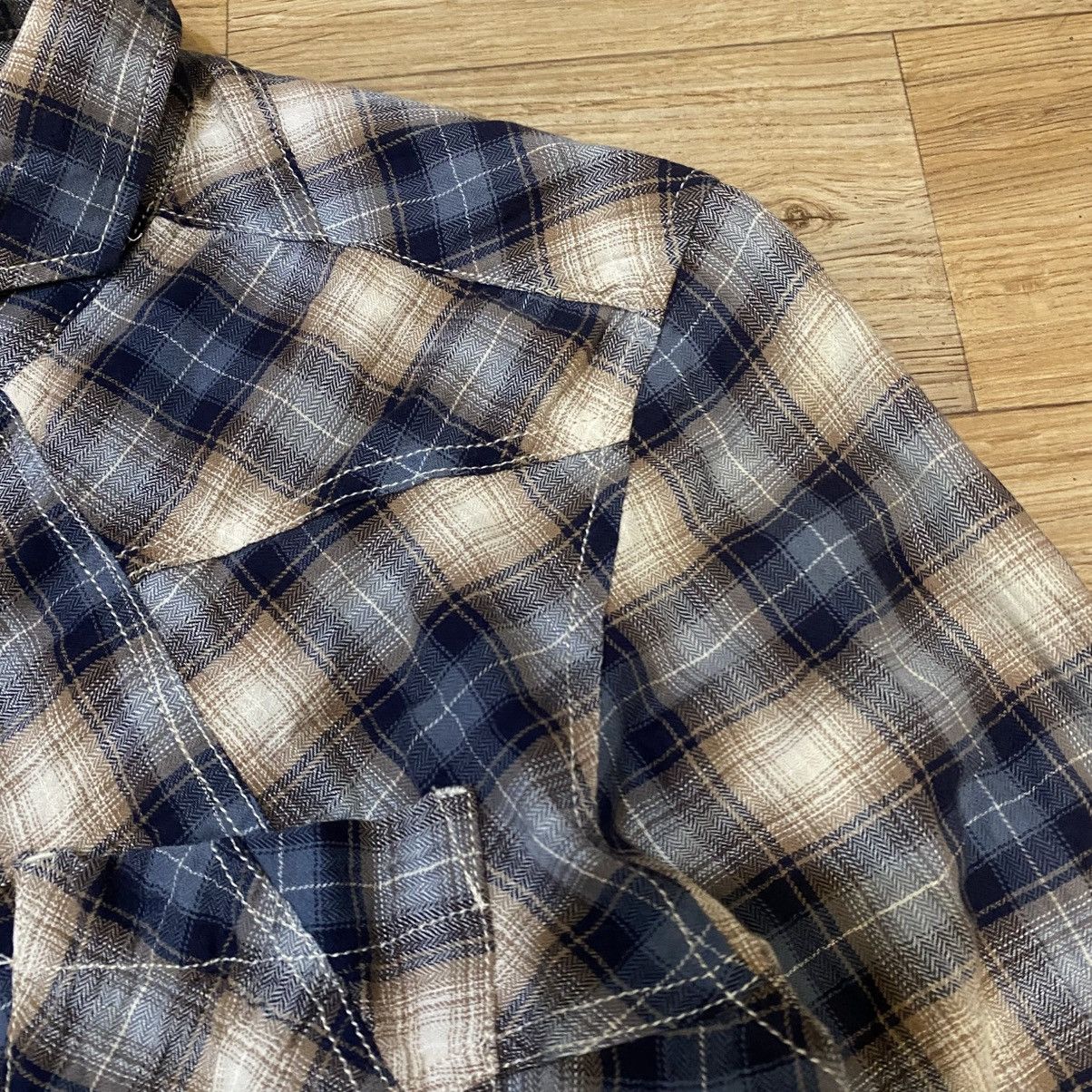 Tornado Mart Zero By Tornado Mart Plaid Button Up Shirts Size US M / EU 48-50 / 2 - 6 Thumbnail