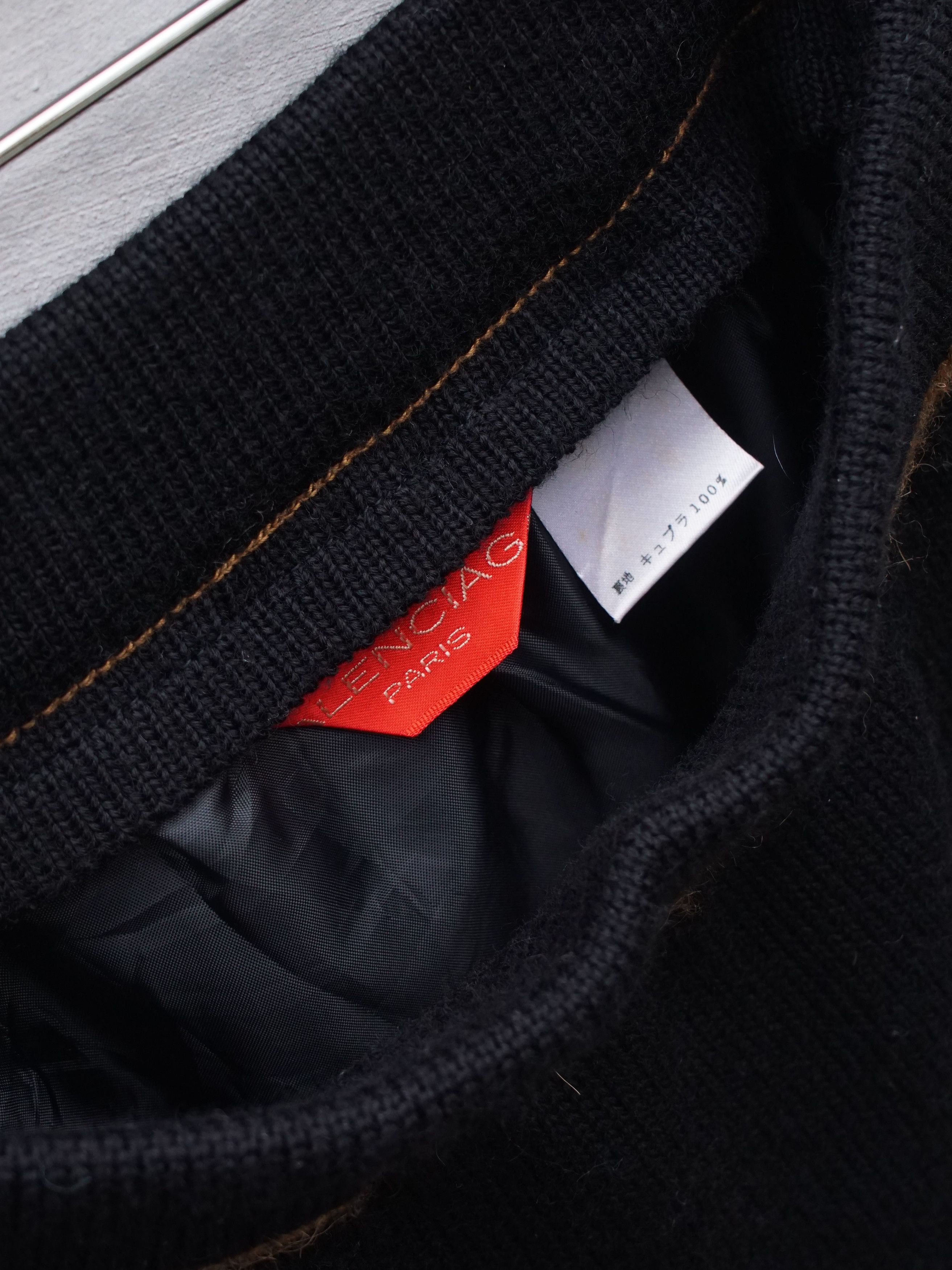 Balenciaga *NoTariff 90s Balenciaga Knit Skirt Size 28" / US 6 / IT 42 - 4 Thumbnail