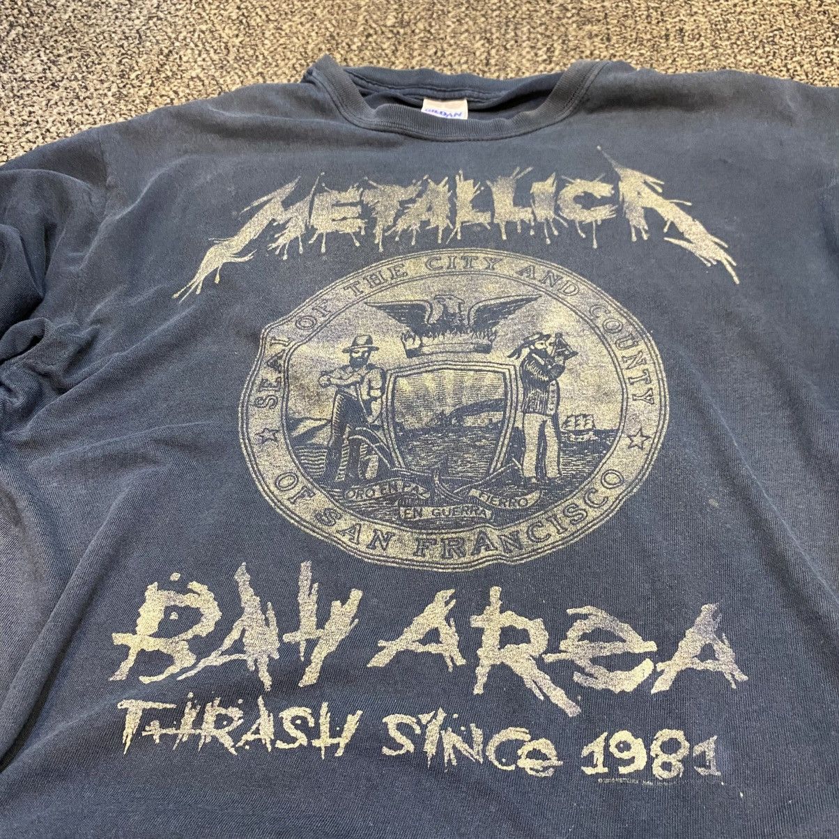 Metallica × Vintage METALICA BAY AREA TOUR cr2010 Size US L / EU 52-54 / 3 - 8 Thumbnail