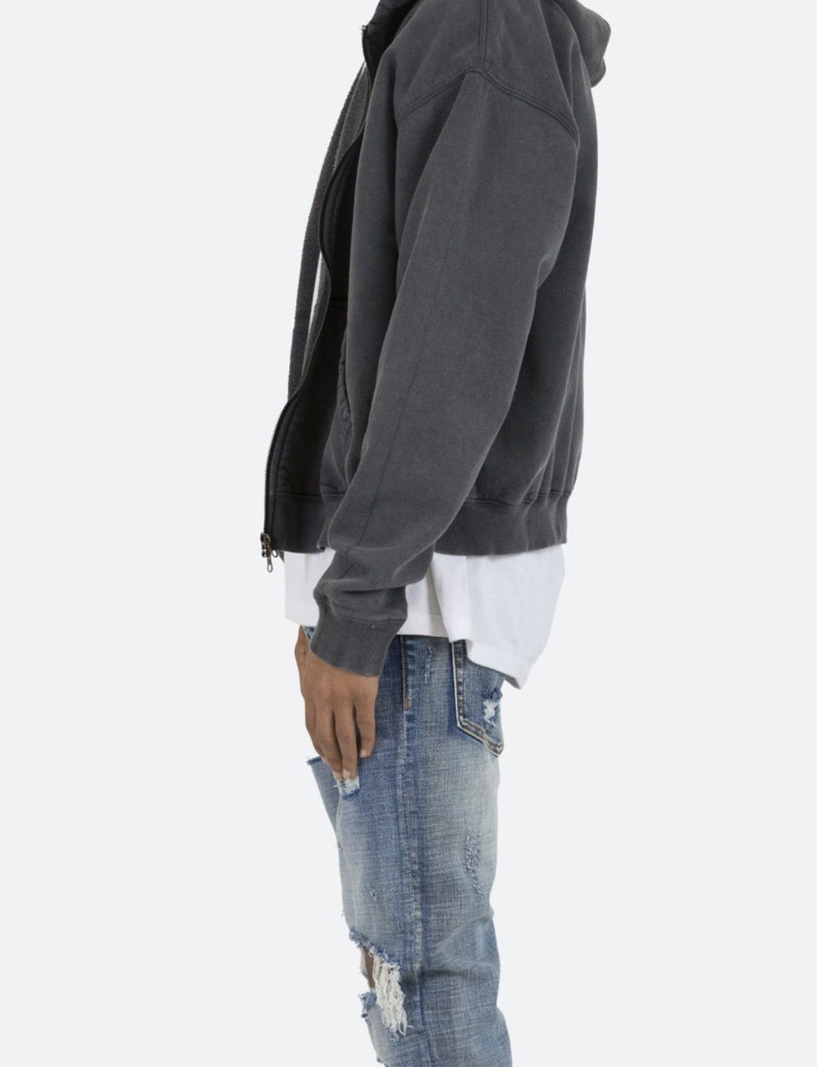 MNML Grey vintage staple mnml hoodie Size US M / EU 48-50 / 2 - 6 Thumbnail