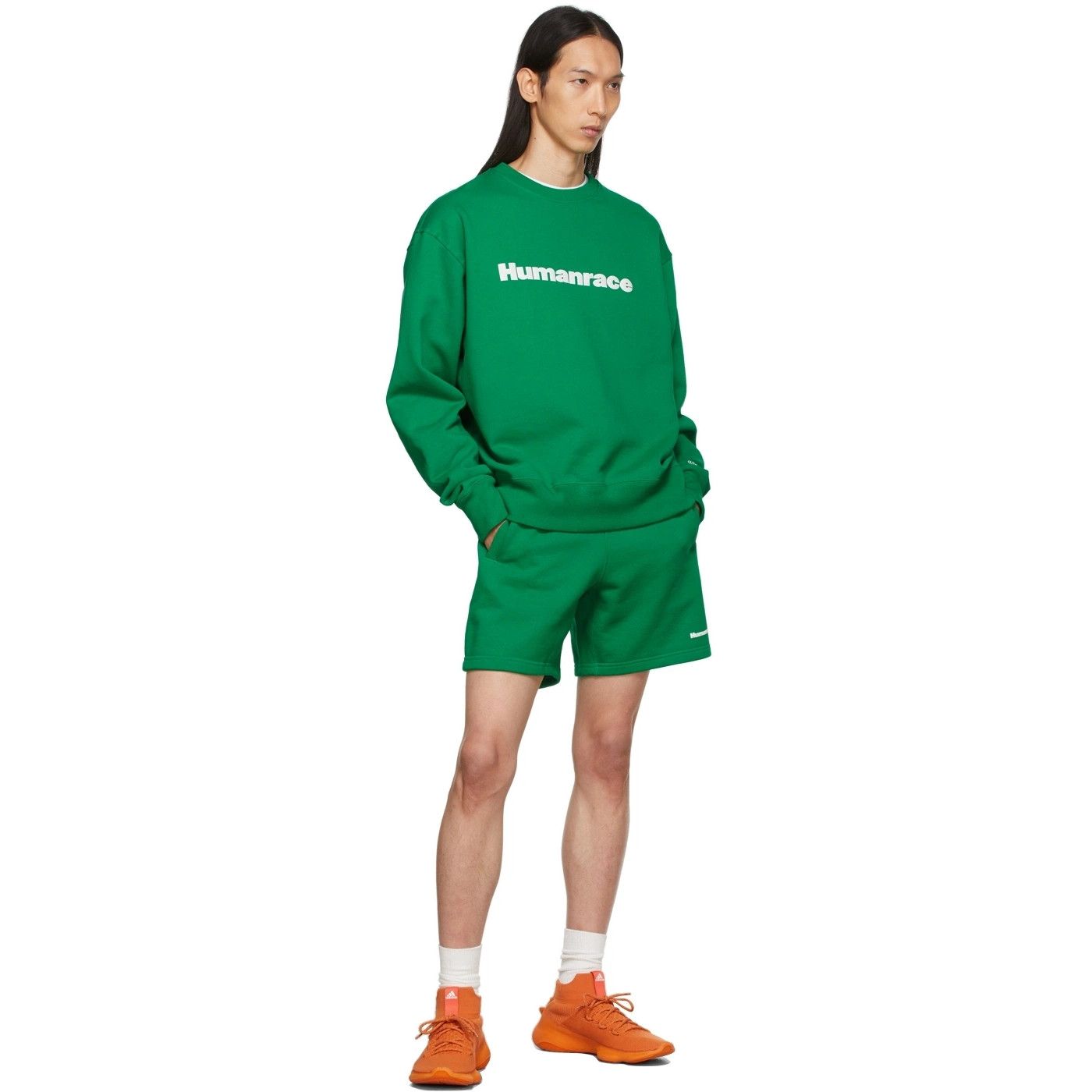 Humanrace NWT SSENSE x HUMANRACE x ADIDAS CREW SWEATSHIRT, SIZE: SMALL Size US S / EU 44-46 / 1 - 1 Thumbnail
