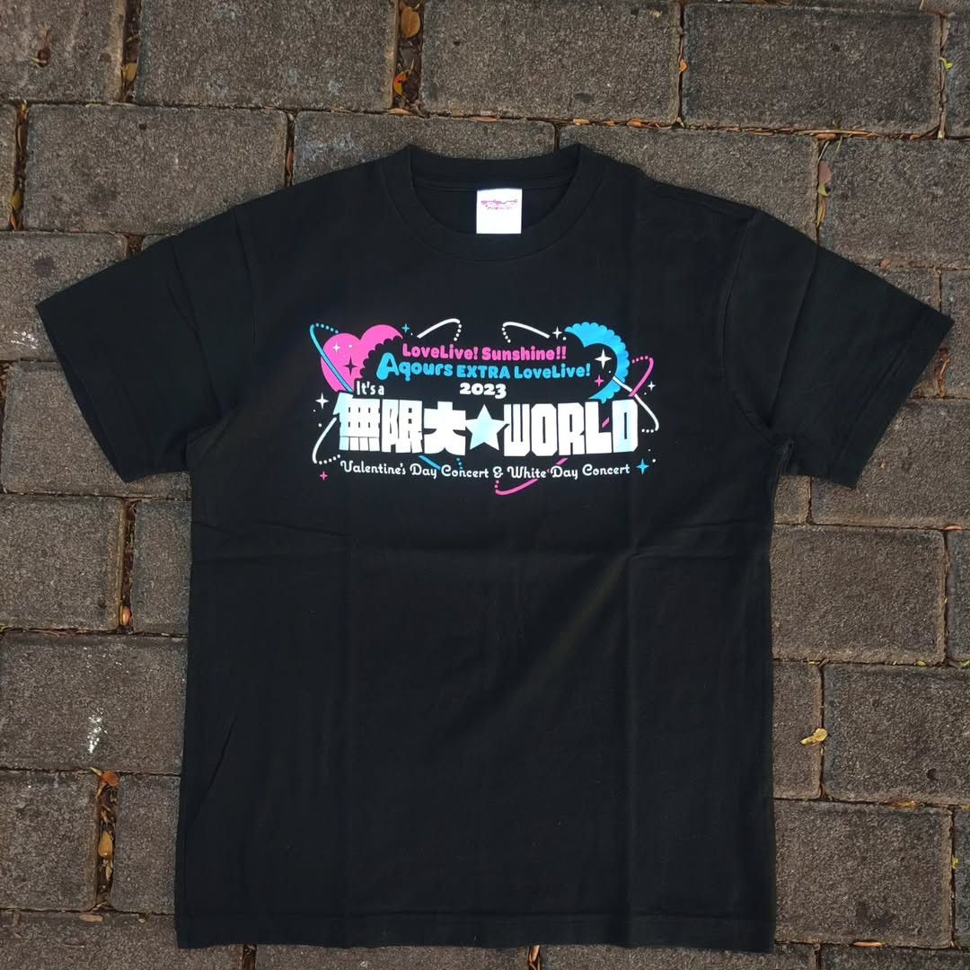Anime Love Live! Aqours Infinite World 2023 Tee Size US S / EU 44-46 / 1 - 1 Thumbnail