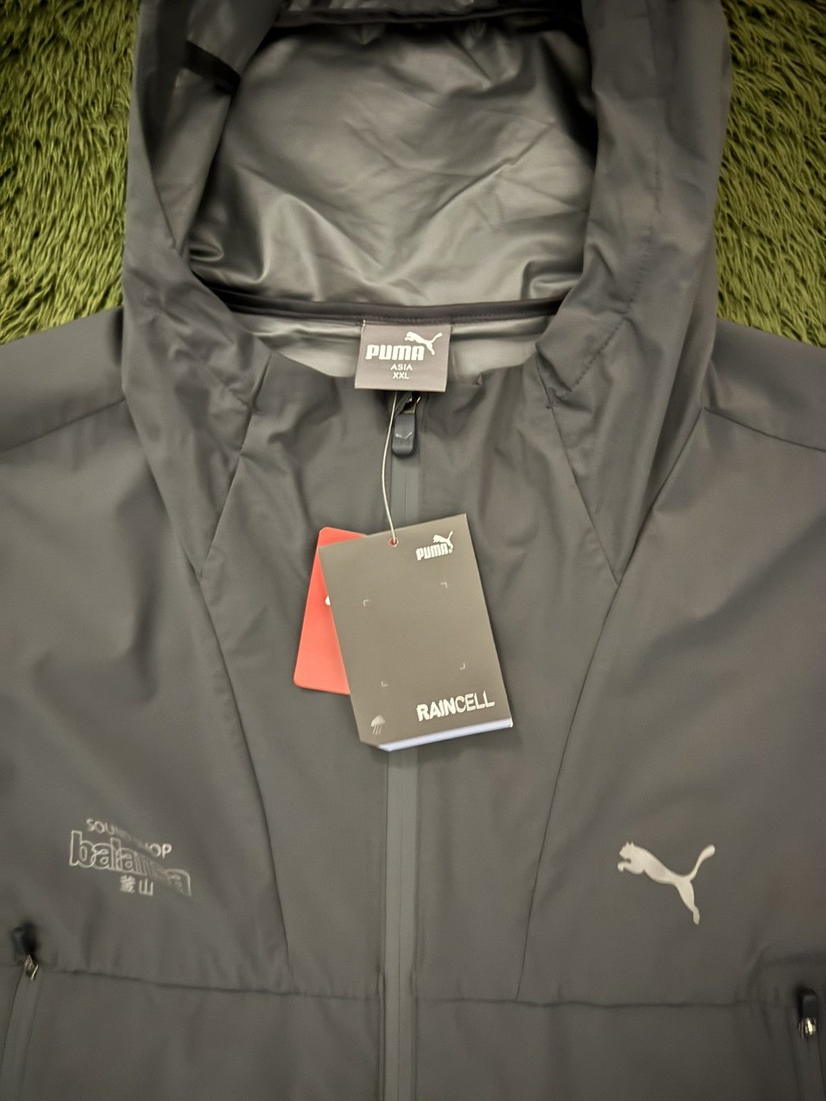 Puma [XXL] PUMA x BALANSA Rainsell Windbreaker Jacket Grey Size US XXL / EU 58 / 5 - 3 Thumbnail