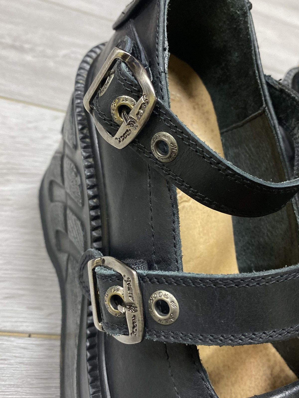 New Rock New Rock leather high boots sandals Size US 9 / IT 39 - 6 Thumbnail