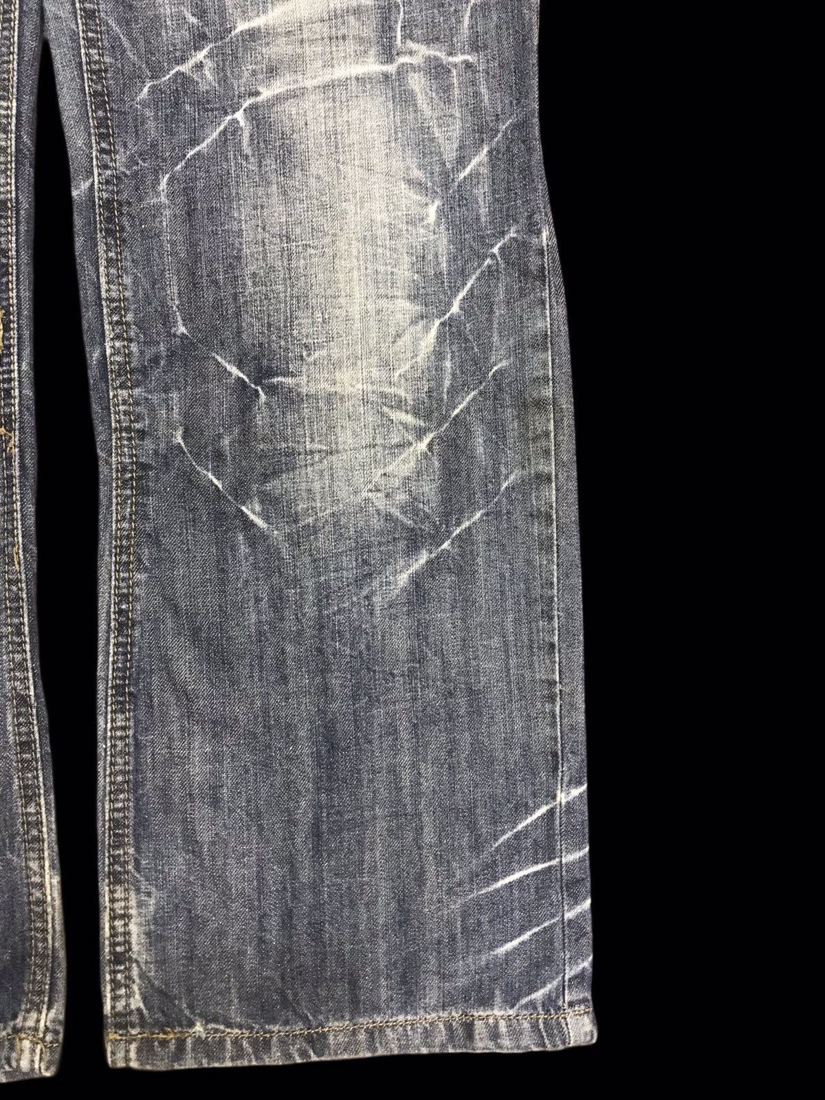 Seditionaries 💥DOUBLE WAIST💥PUNK MINSTRY DOUBLE WAIST LIGHT DENIM F324 Size US 32 / EU 48 - 9 Thumbnail