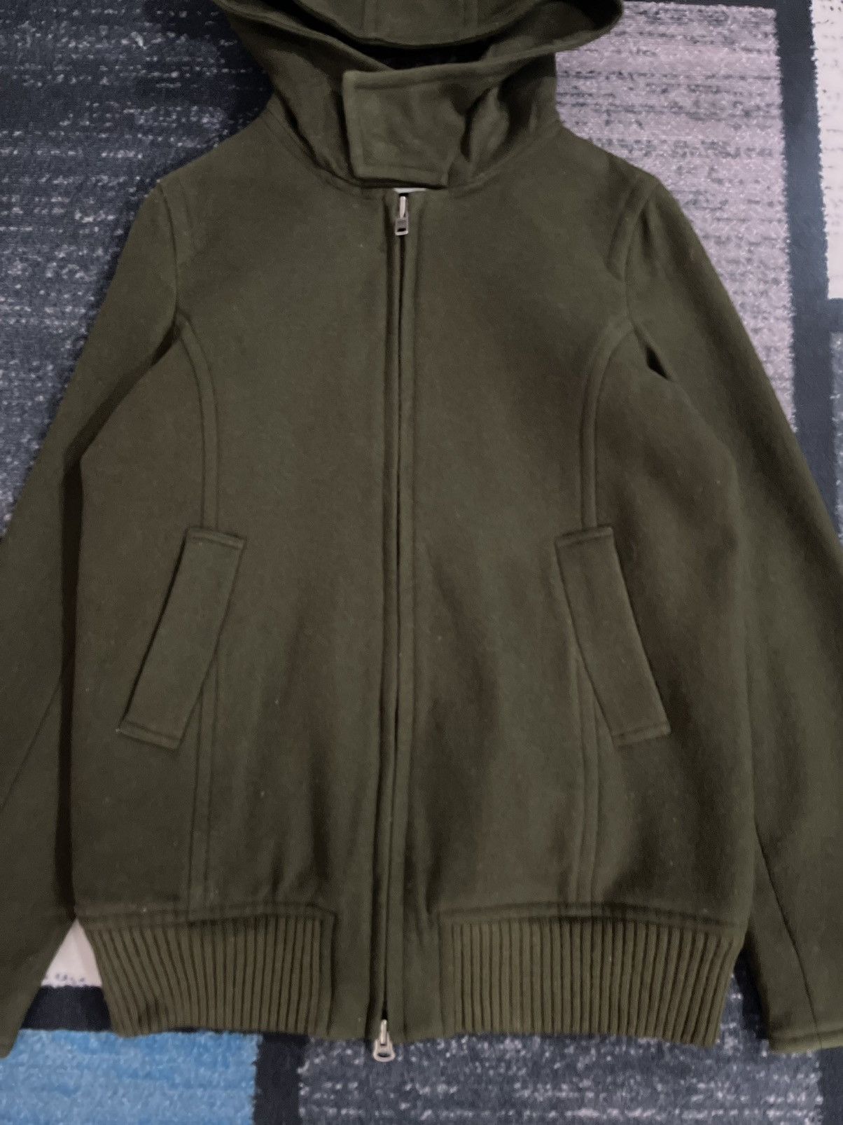 Issey Miyake Issey Miyake Sunao Kuwahara Wool Hoodie Jacket Size US M / EU 48-50 / 2 - 5 Thumbnail