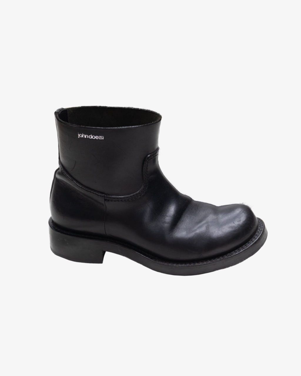 SS21 TAKAHIROMIYASHITA The Soloist doe Bulb Toe Ankle Boots