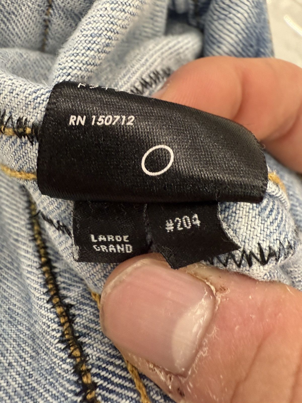 Amiri Amiri Snake Denim Jacket Size US L / EU 52-54 / 3 - 10 Thumbnail