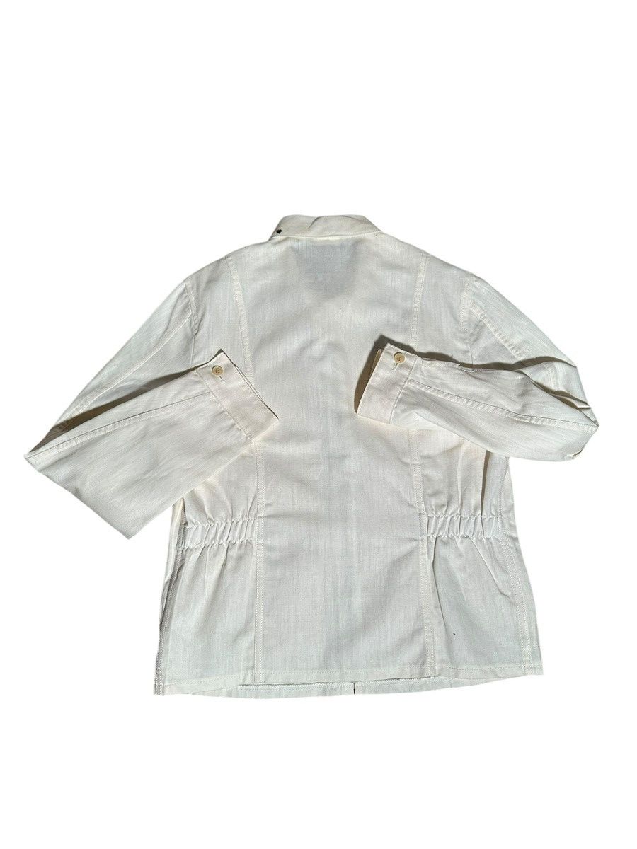 Comme des Garcons Homme Plus Comme des garcons homme plus AW 04-05 Ivory Hemp Work Jacket Size US M / EU 48-50 / 2 - 2 Thumbnail