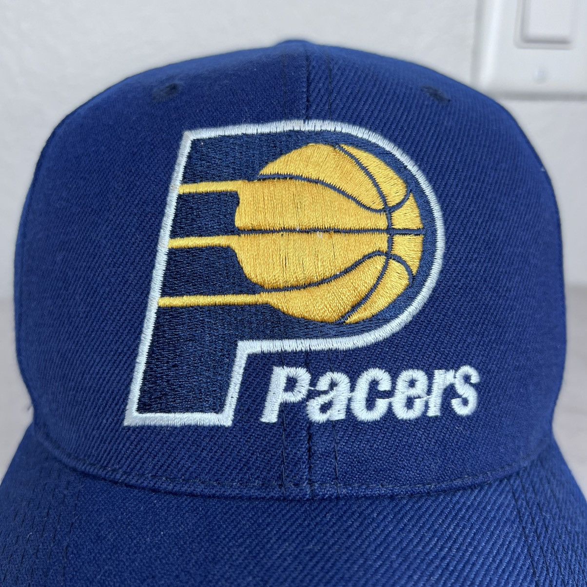 Sports Specialties 1990s Indiana Pacers Sports Specialties Plain Logo Snapback Size ONE SIZE - 2 Thumbnail