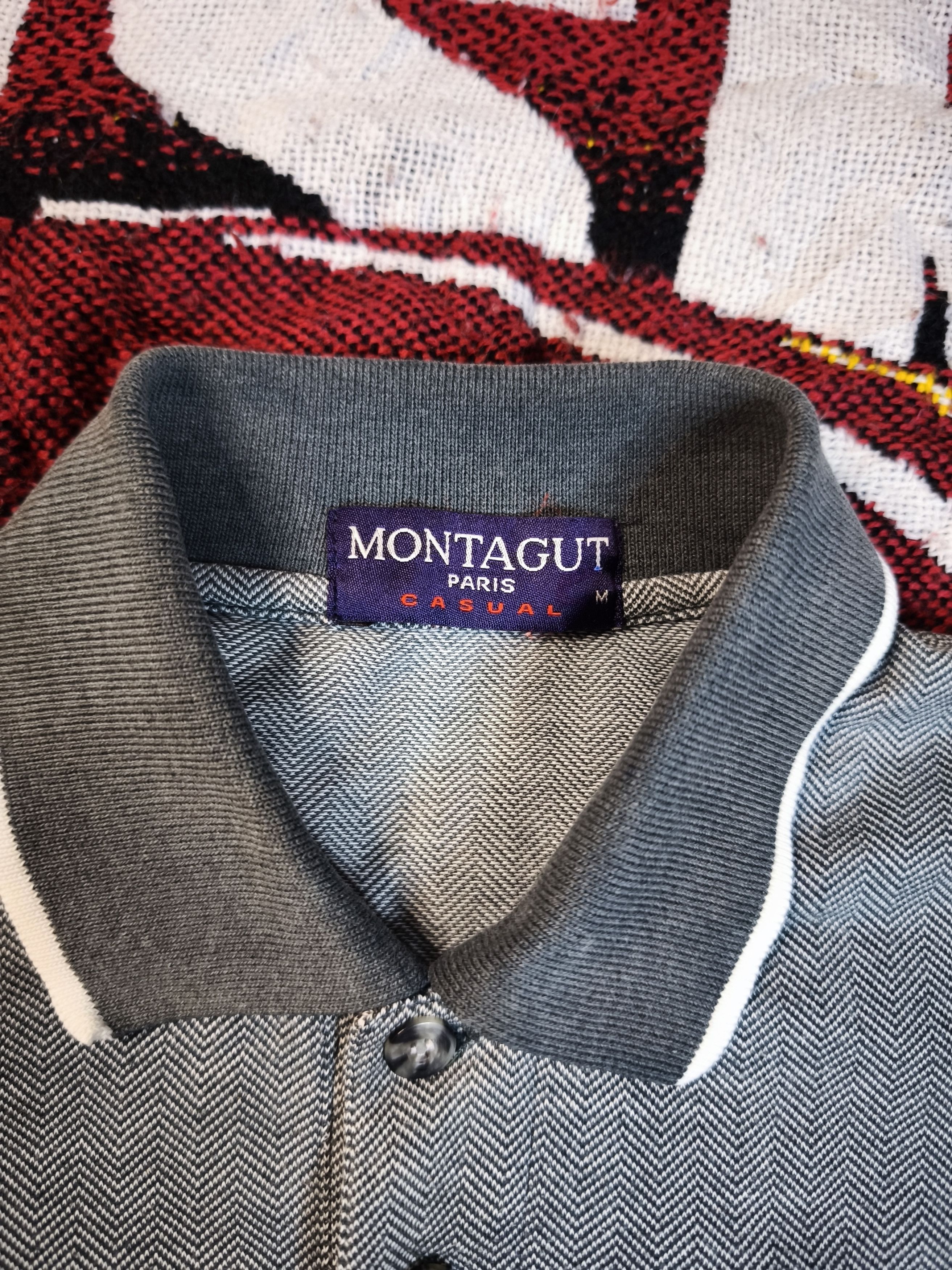 Montagut × Vintage Vintage Montagut Paris Polo Shirt Size US M / EU 48-50 / 2 - 4 Thumbnail