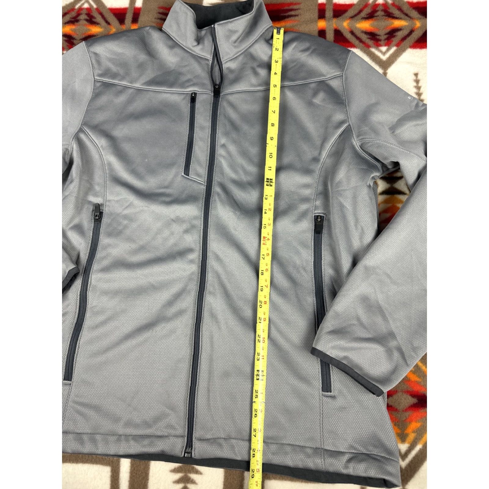 Eddie Bauer Eddie Bauer Mens Soft Shell Jacket Coat XL Gray Windbreaker Size US XL / EU 56 / 4 - 4 Thumbnail