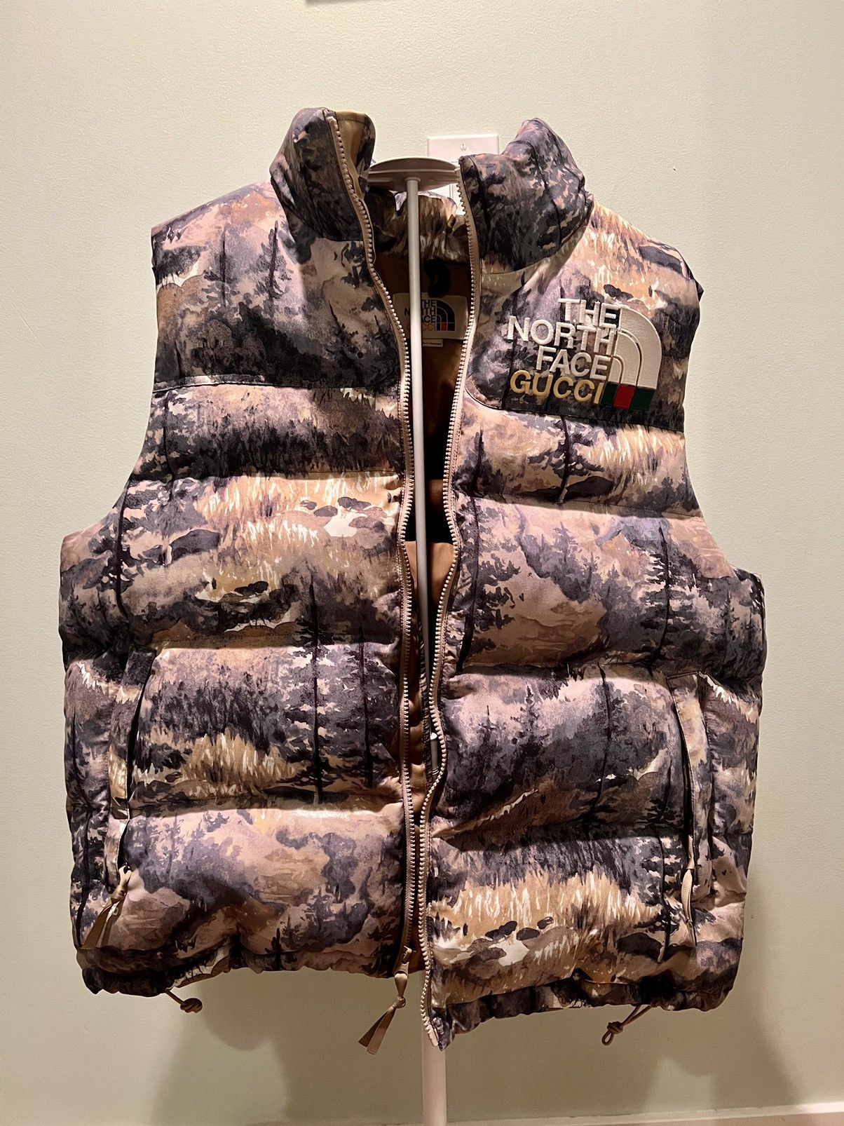 Gucci × The North Face Gucci x TNF Forest Vest Size US XL / EU 56 / 4 - 1 Thumbnail