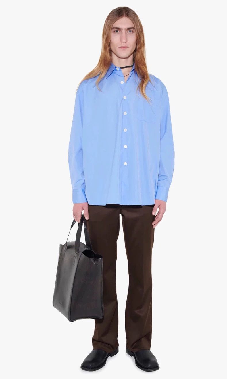 Our Legacy Our Legacy size46 Blue shirt Size US S / EU 44-46 / 1 - 2 Thumbnail