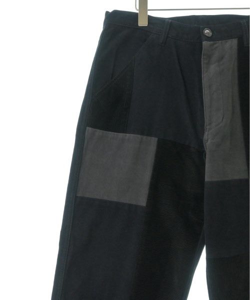 Comme des Garcons SHIRT Cropped Pants Patchwork Cotton Long Black Size US 33 - 4 Thumbnail