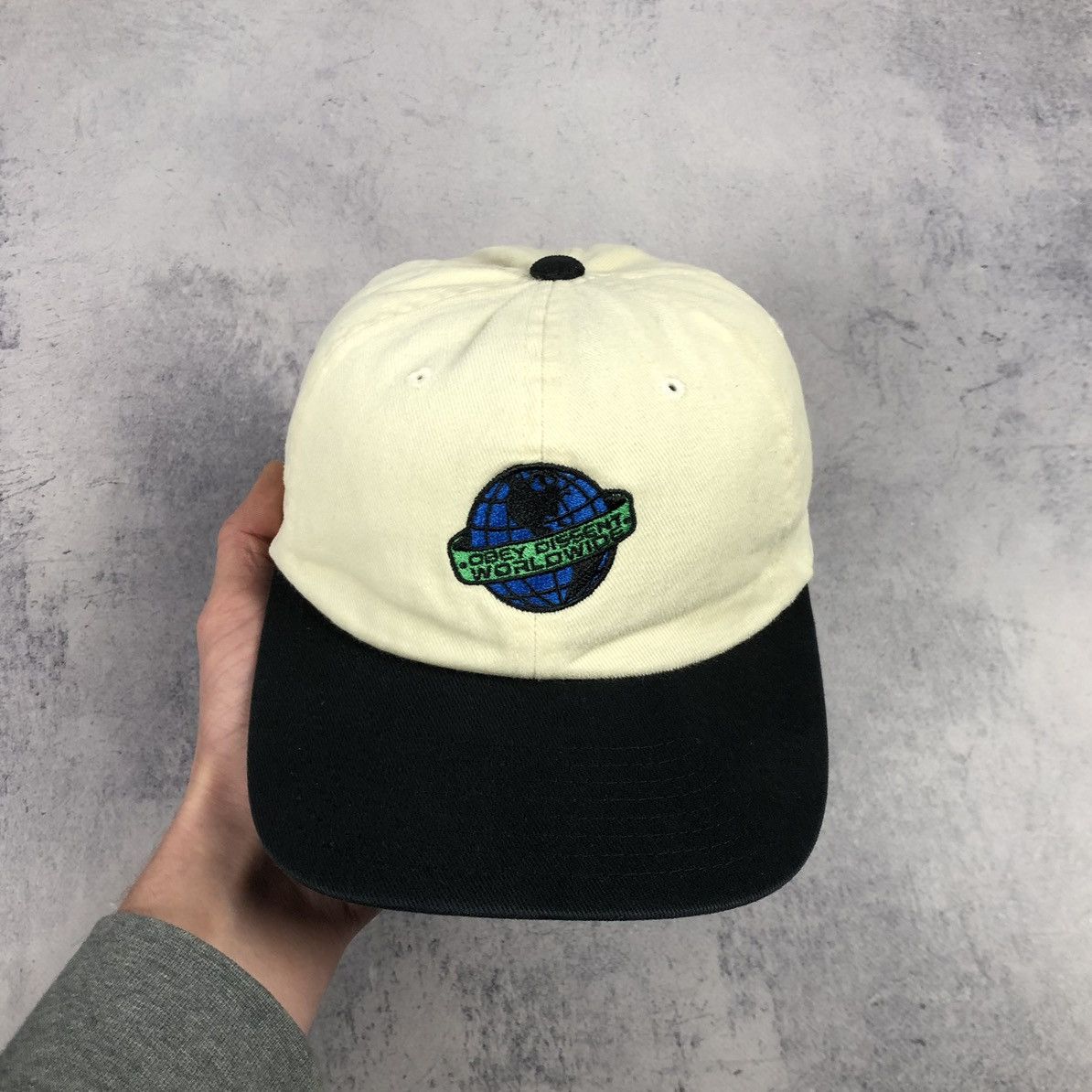 Obey Sk8 Obey Worldwide big logo cap Size ONE SIZE - 2 Thumbnail