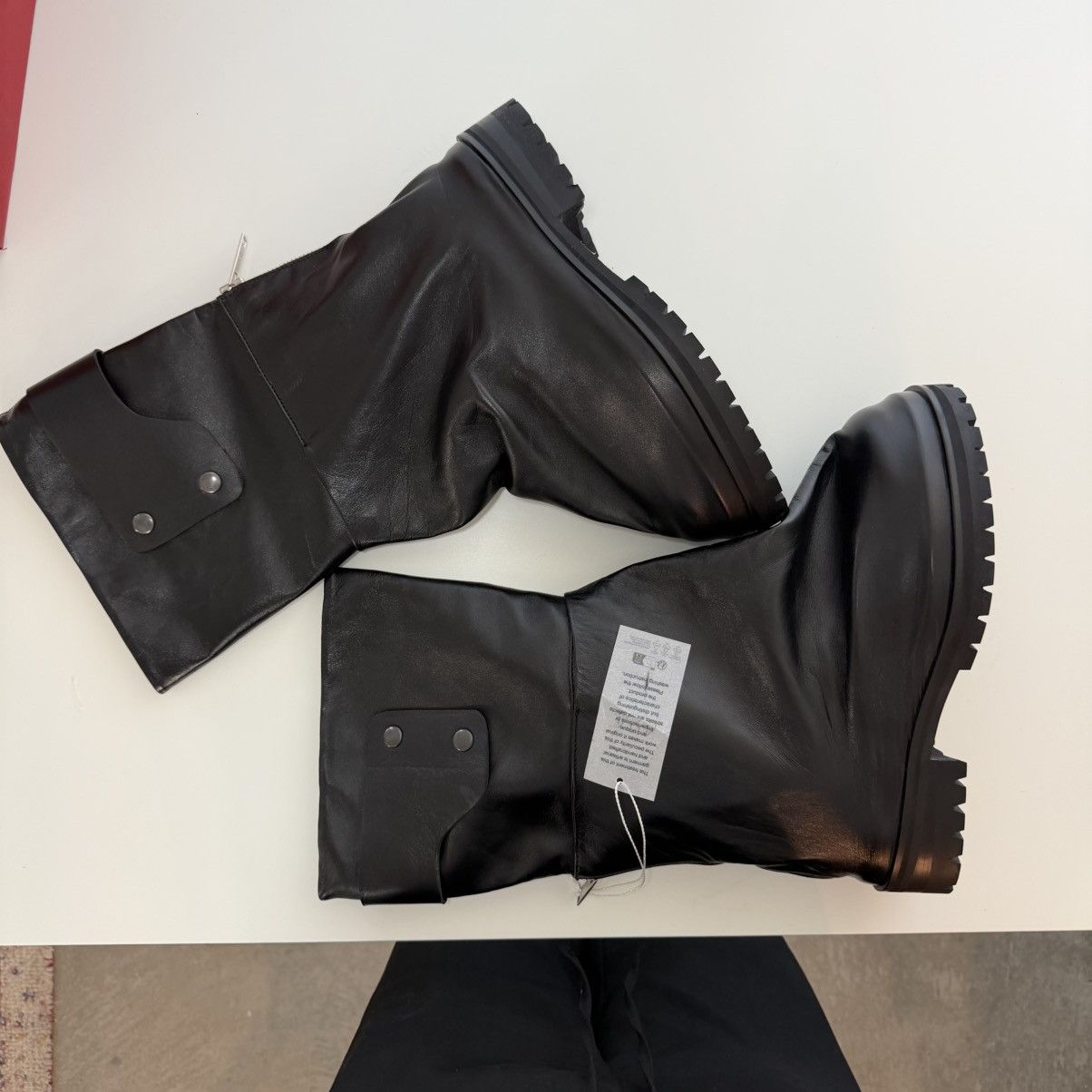 424 424 Black DragonRider Boots Size US 9.5 / EU 42-43 - 6 Thumbnail