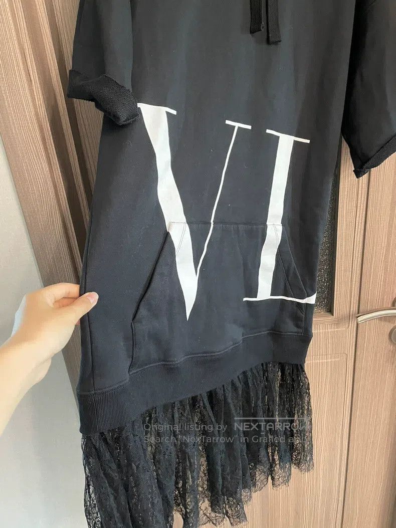 Valentino Valentino Lace sweatshirt dress Size S / US 4 / IT 40 - 8 Thumbnail
