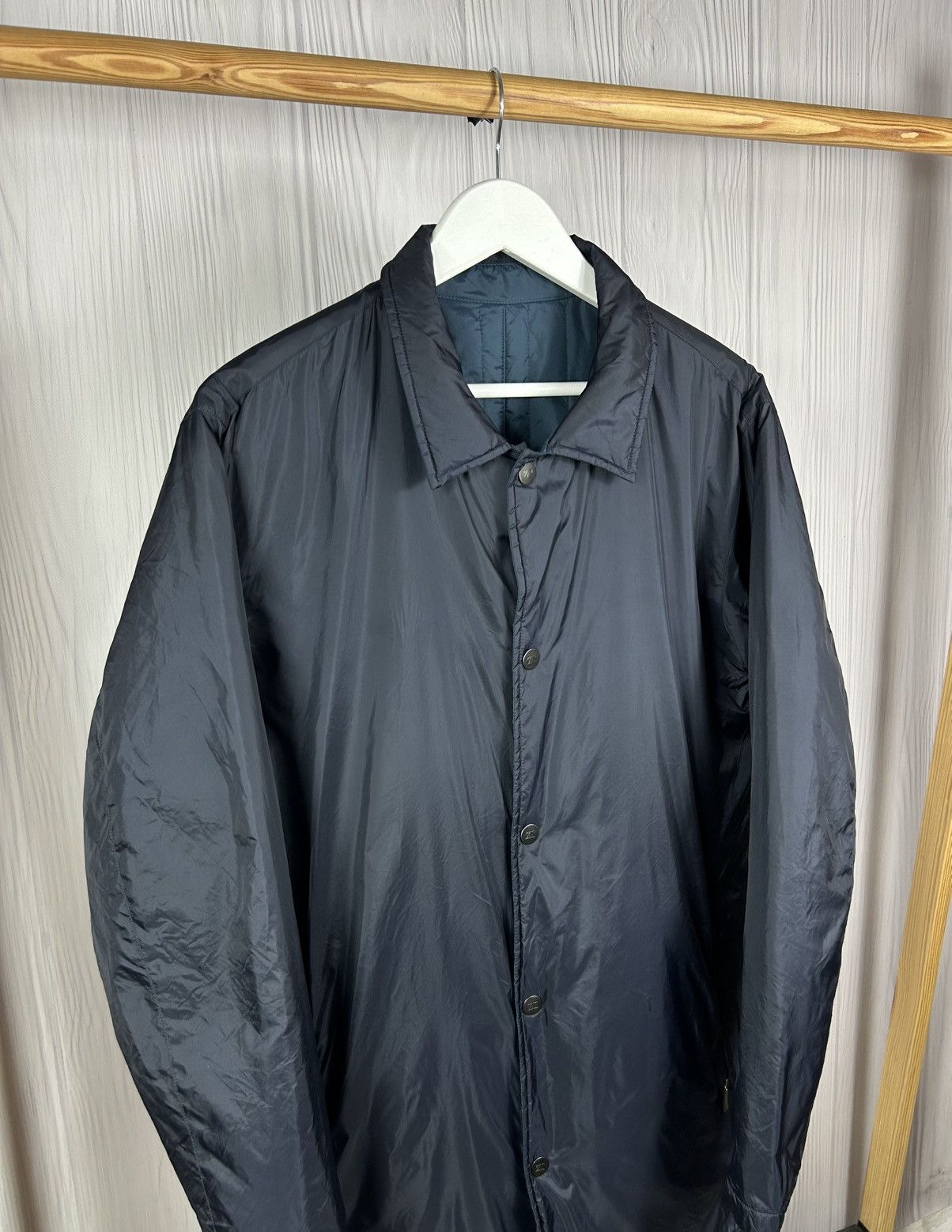 Ermenegildo Zegna Rare Luxury Ermenegildo Zegna Sport Reversible Parka Jacket Size US M / EU 48-50 / 2 - 8 Thumbnail