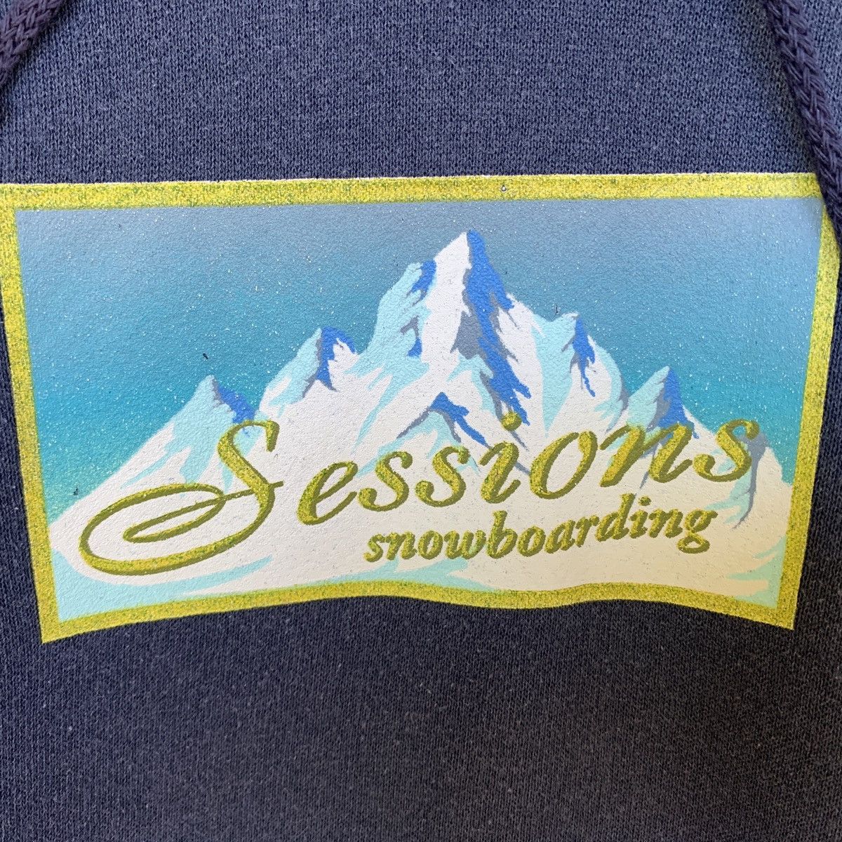 Sessions Vintage 90s Sessions Snowboarding Hoodie Size US L / EU 52-54 / 3 - 7 Thumbnail