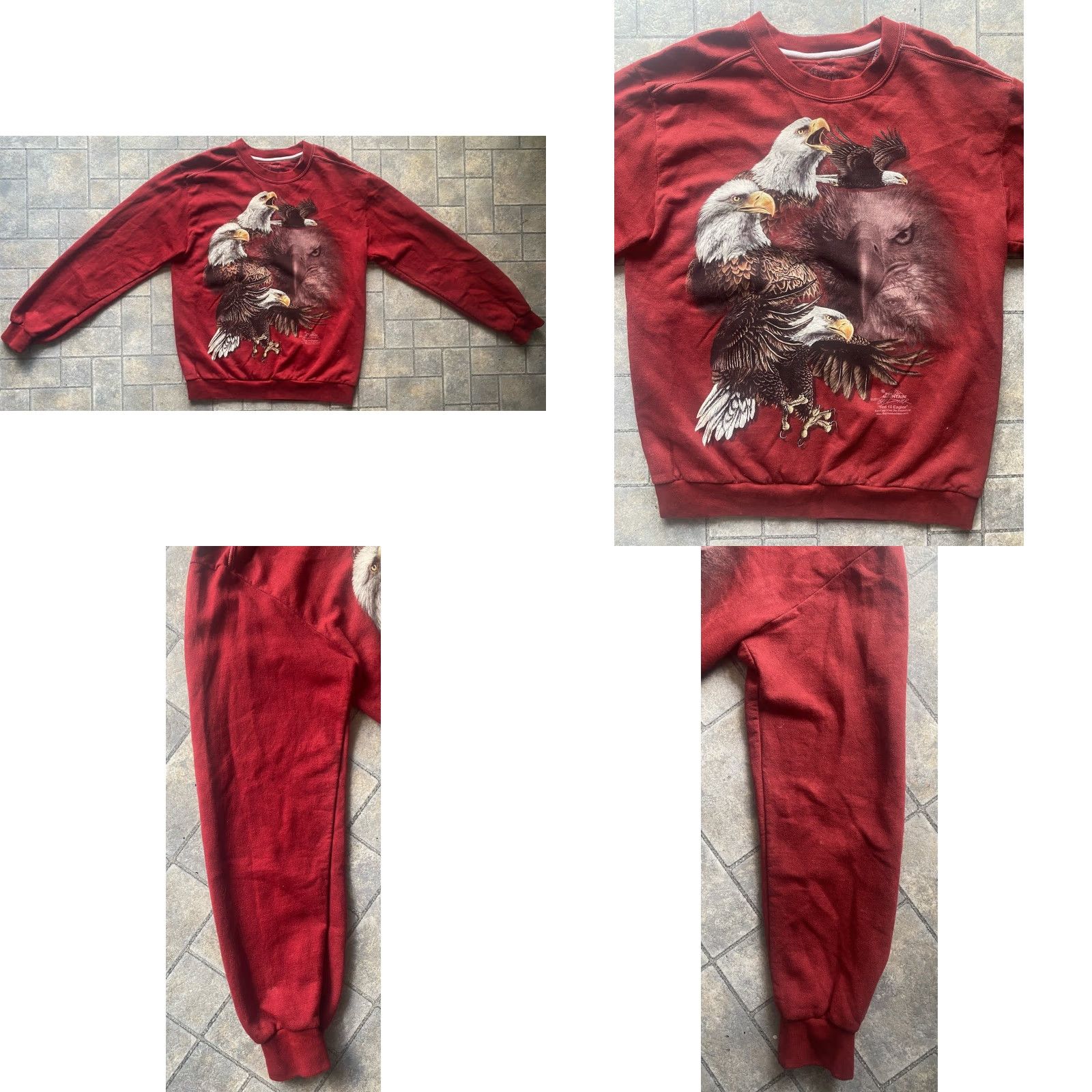 The Mountain The Mountain Shirt Sweatshirt Men’s Eagles Train Fairy Multicolor M Sweatshirt Pullover Size M Lot Of 3 Size US M / EU 48-50 / 2 - 8 Thumbnail