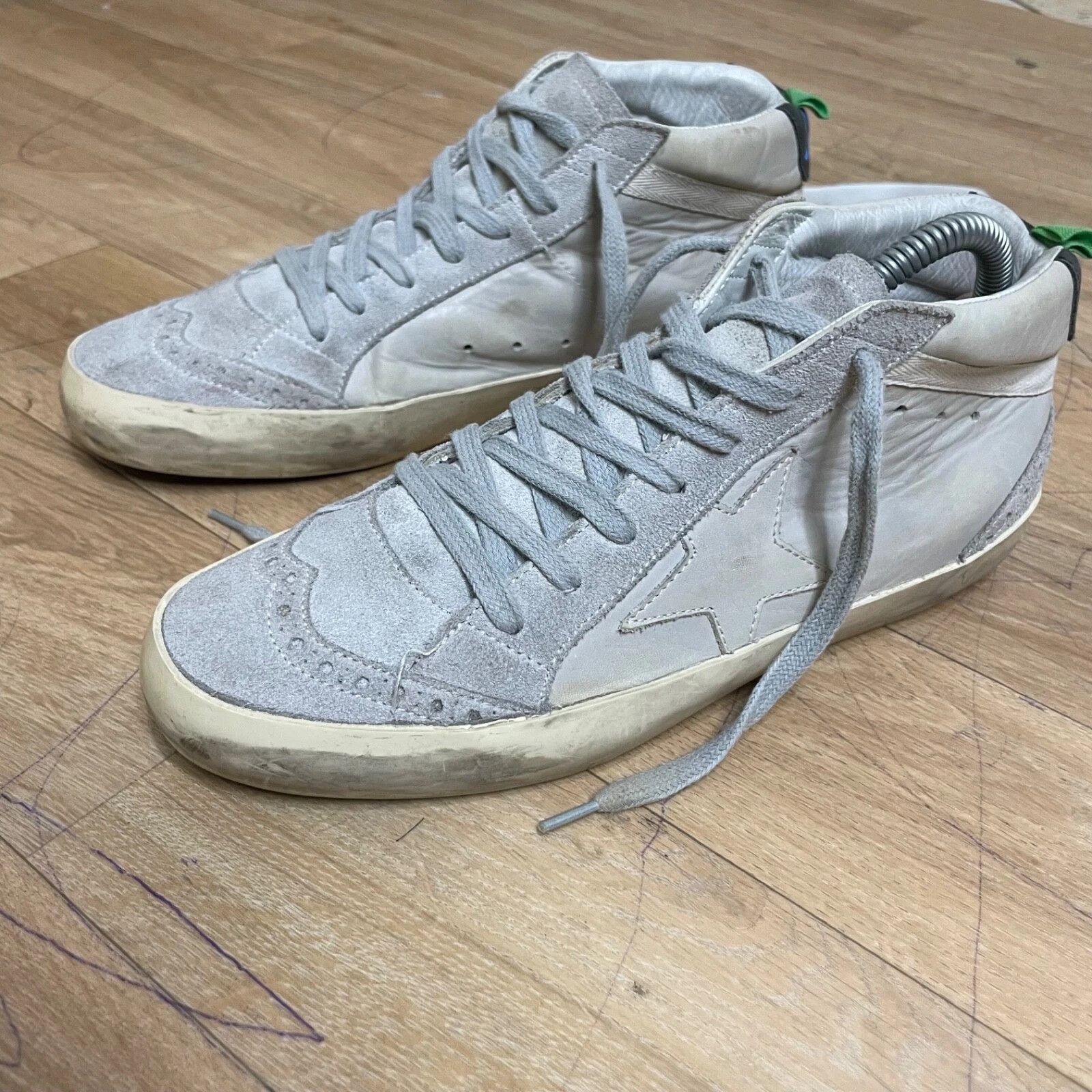 Golden Goose Golden Goose Sneakers MID STAR GGDB High Top Leather womens Size US 8 / IT 38 - 1 Thumbnail