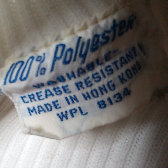 Vintage Vintage 60s Polyester Sweater Vest White Size M / US 6-8 / IT 42-44 - 4 Thumbnail