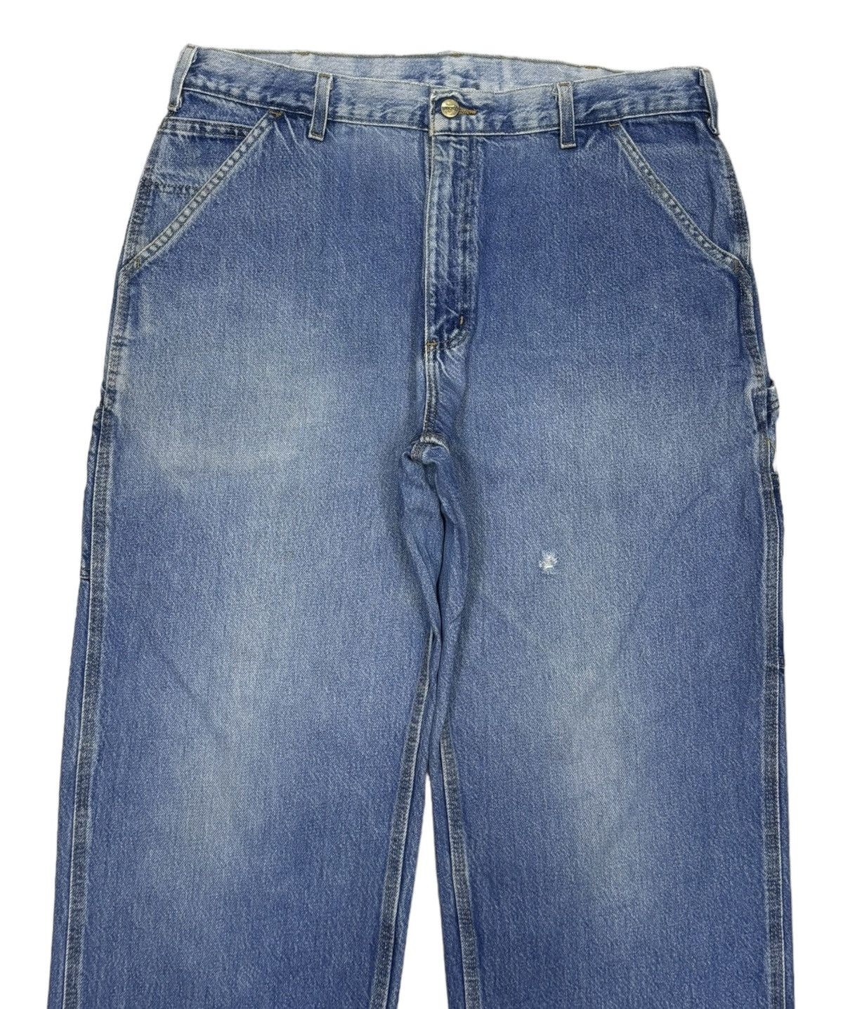 Carhartt VINTAGE CARHARTT BAGGY CARPENTER JEANS Size US 36 / EU 52 - 6 Thumbnail