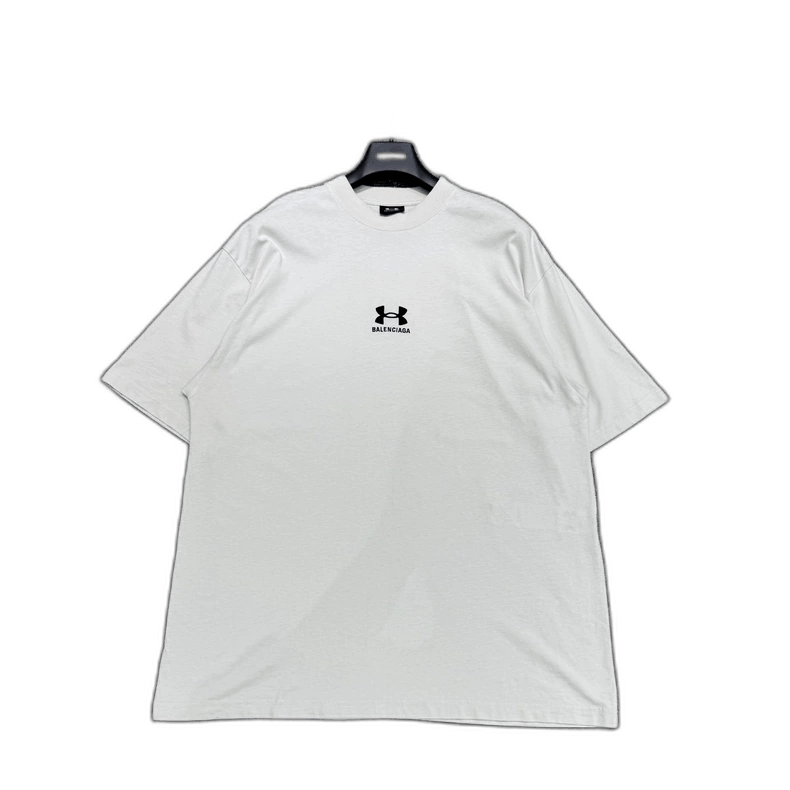 Balenciaga Balenciaga Embroidered Short Sleeve T-Shirt Size US L / EU 52-54 / 3 - 1 Thumbnail