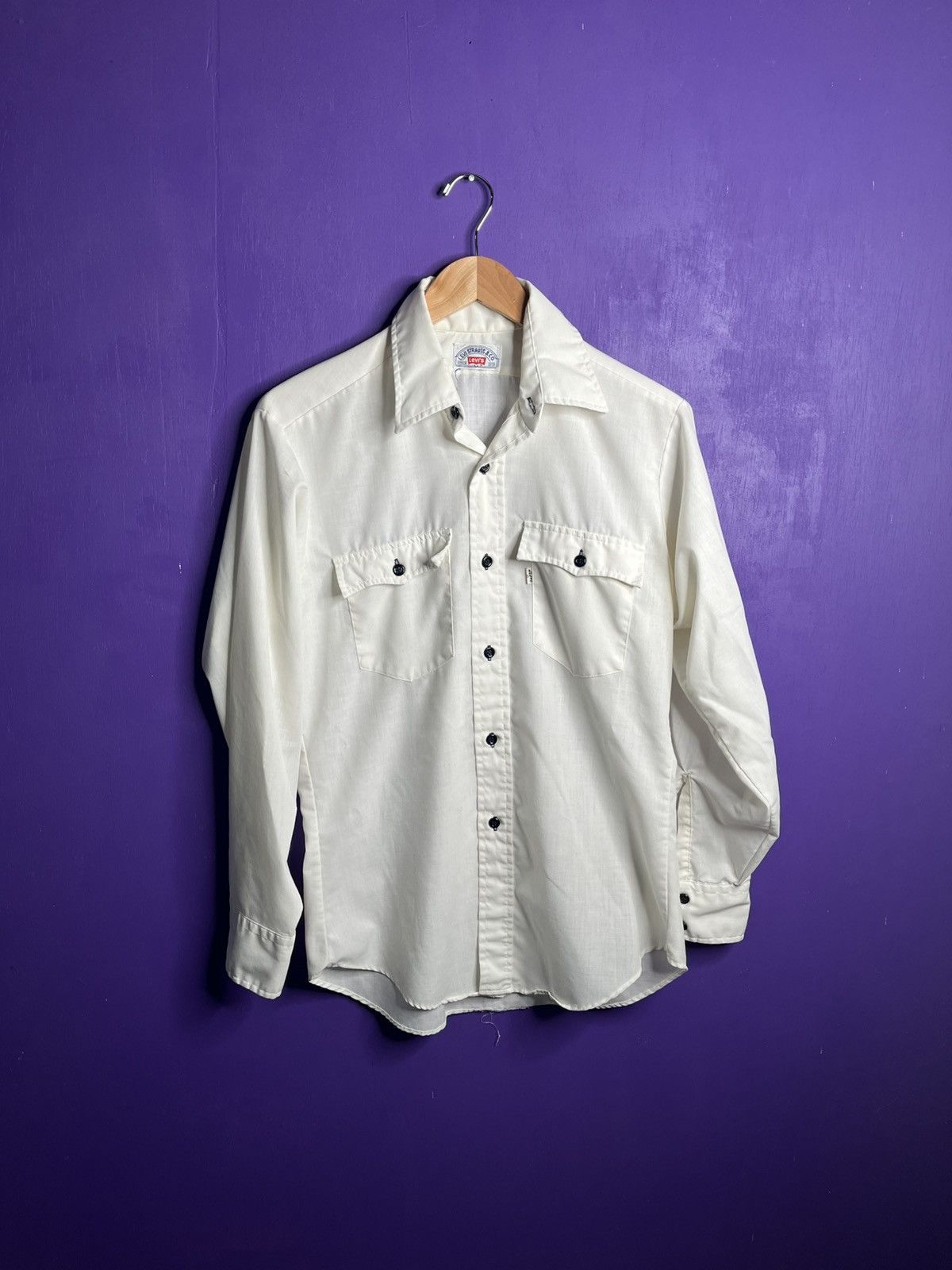 Levi's × Vintage Vintage 80s Levi’s Strauss western button up Size US L / EU 52-54 / 3 - 1 Thumbnail