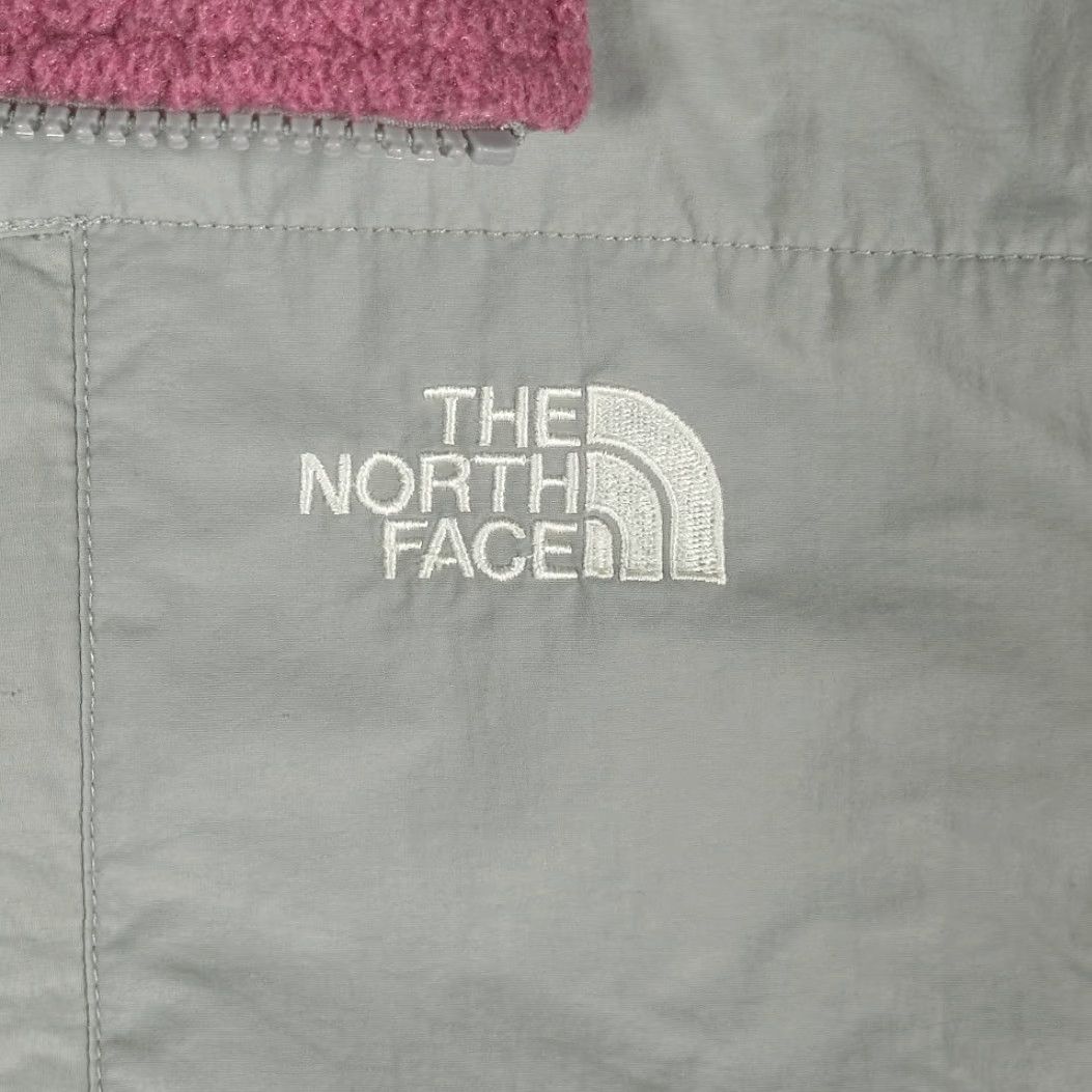 The North Face VINTAGE The North Face Jacket Womens MEDIUM Pink Denali Fleece Polartec Zip Pocket Pockets Size M / US 6-8 / IT 42-44 - 4 Thumbnail