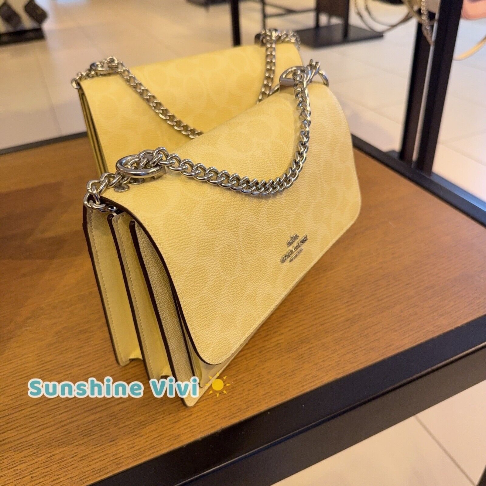 Coach Coach Klare Crossbody Bag Signature CAL29 Canvas SV/Hay Size ONE SIZE - 2 Thumbnail