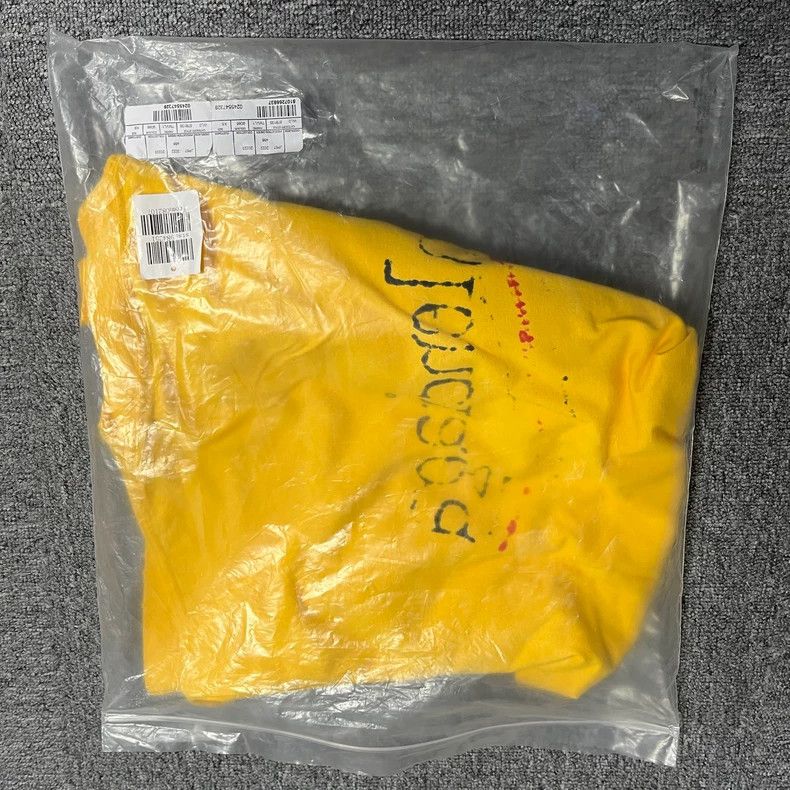 Balenciaga Balenciaga Yellow wave cola print logo short sleeve Size US S / EU 44-46 / 1 - 6 Thumbnail
